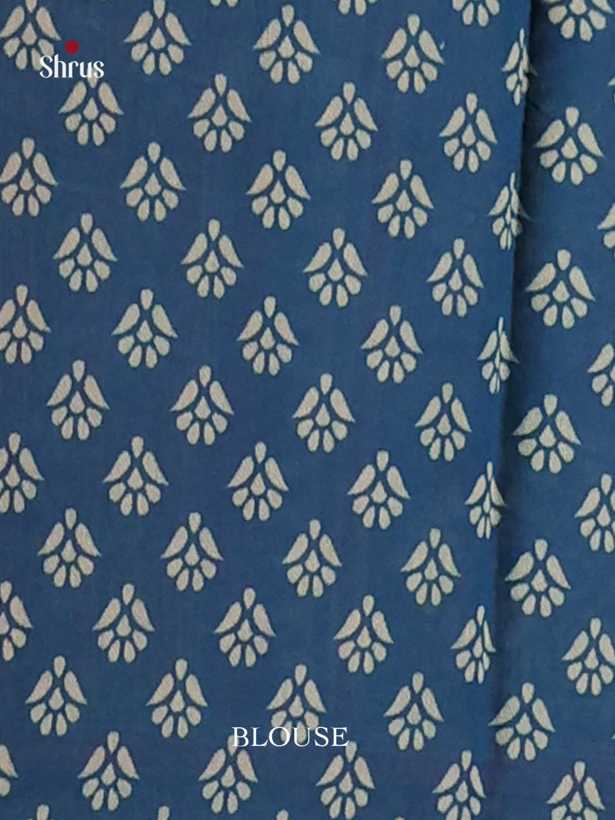 Red & Blue - Art Modal Saree - Shop on Shrus.com