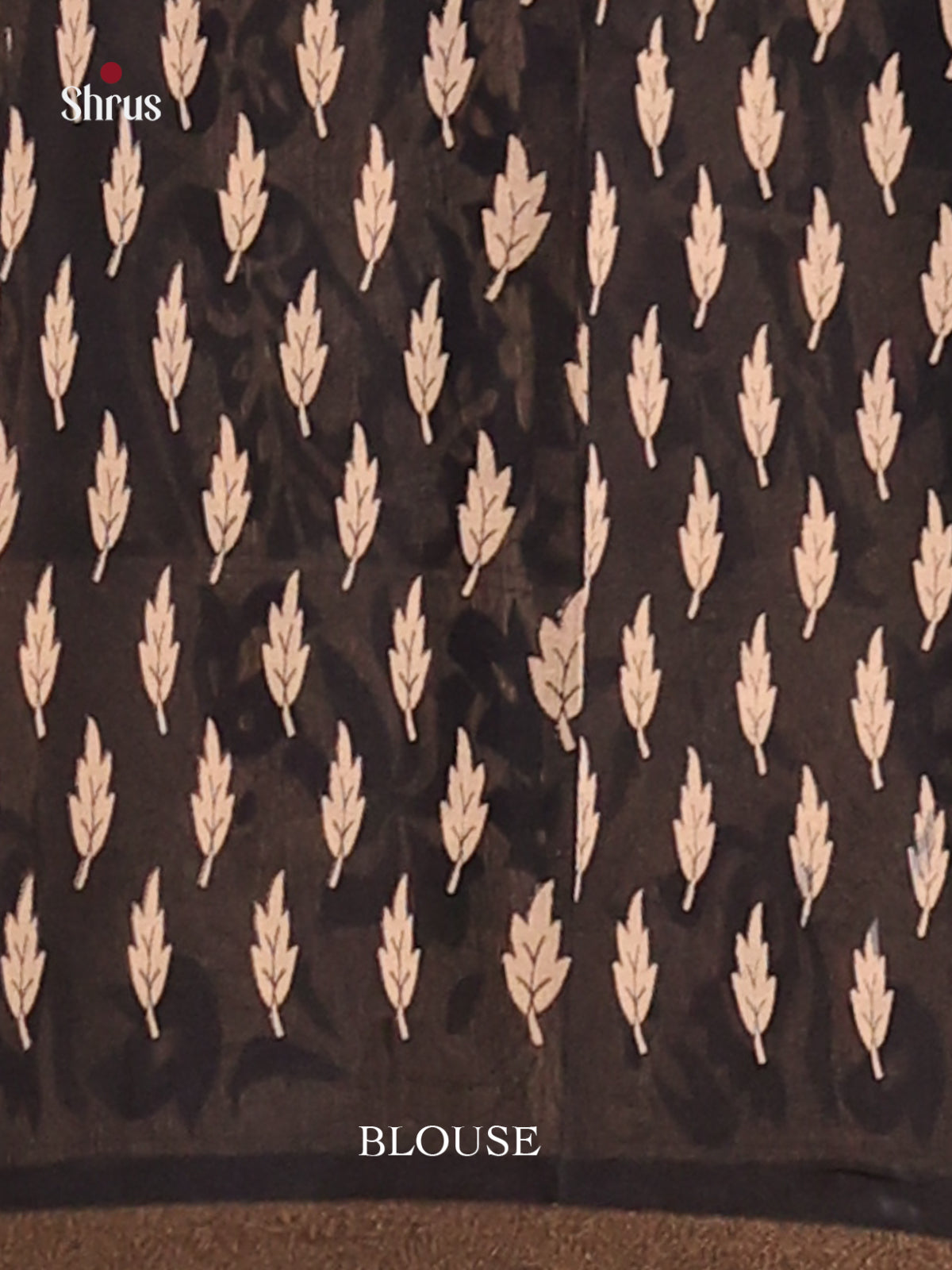 Grey & Black - Art Modal Saree - Shop on Shrus.com