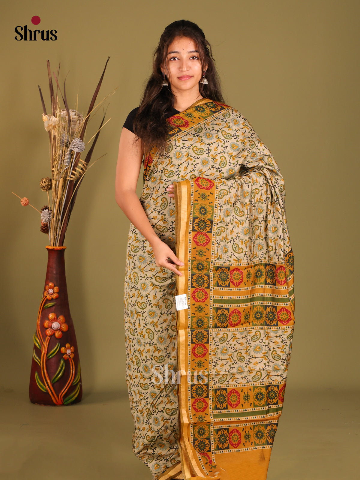 DES29462 - Art Modal Saree - Shop on Shrus.com