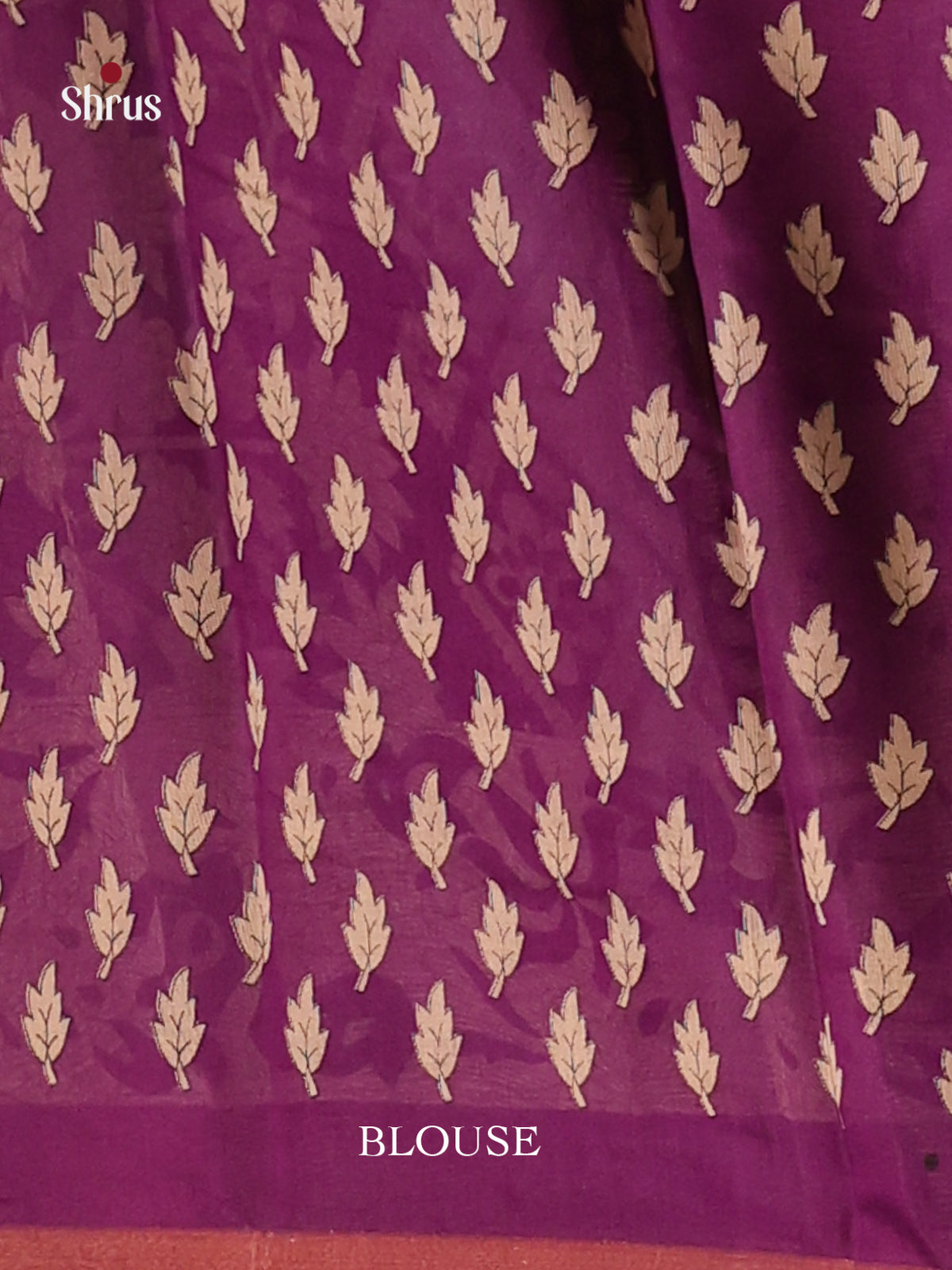 Pink & Purple - Art Modal Saree - Shop on Shrus.com