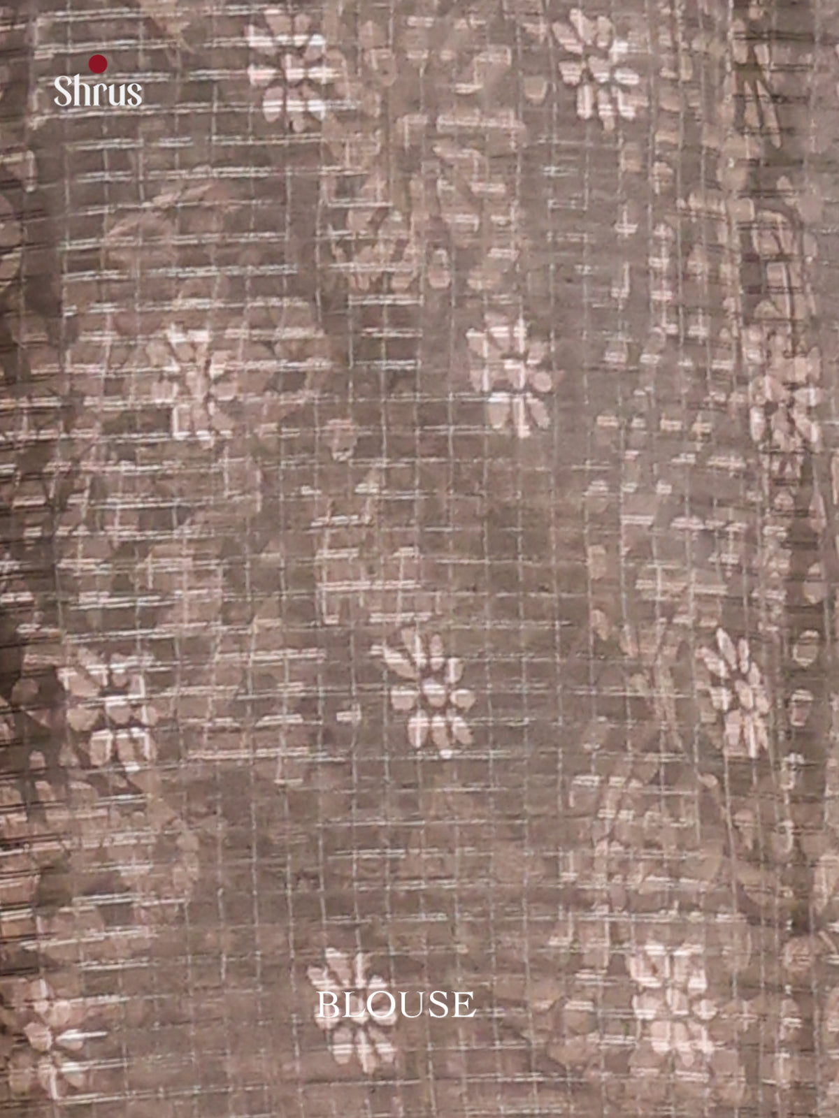 Grey - Kota Cotton Saree - Shop on Shrus.com