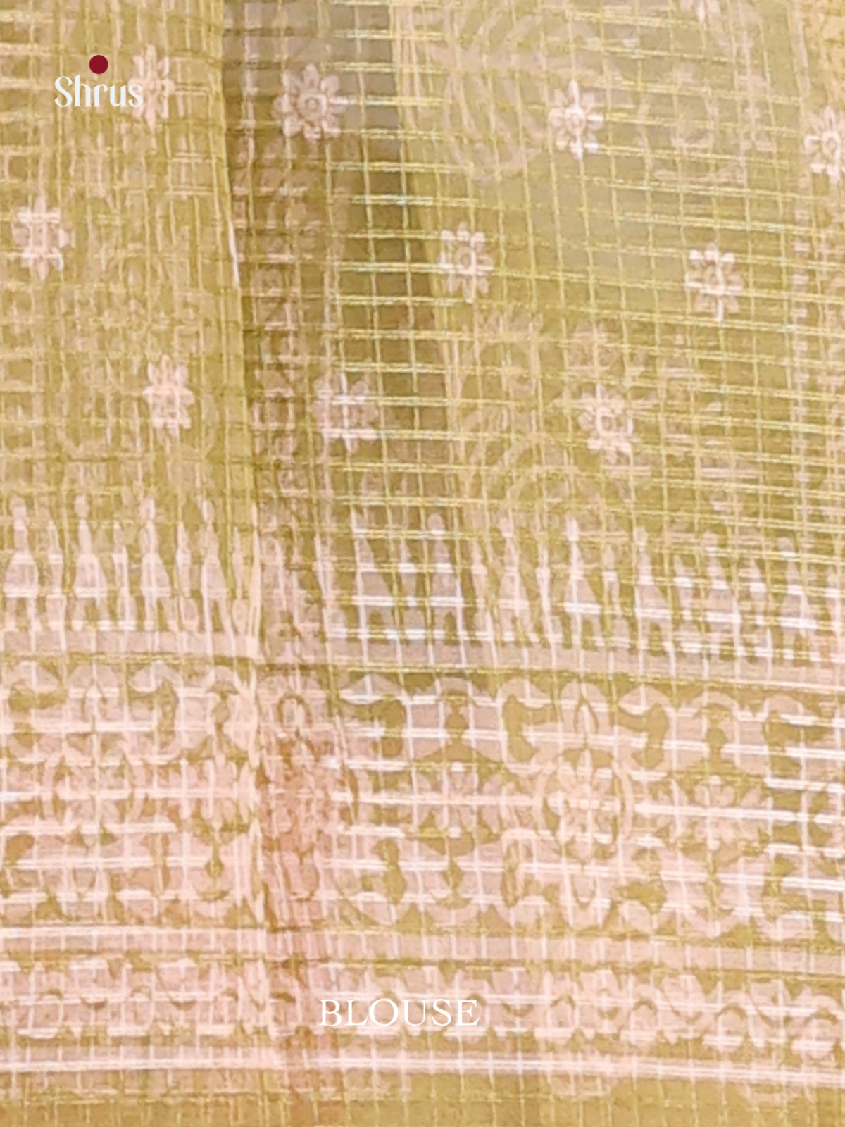 Light Green - Kota Cotton Saree - Shop on Shrus.com