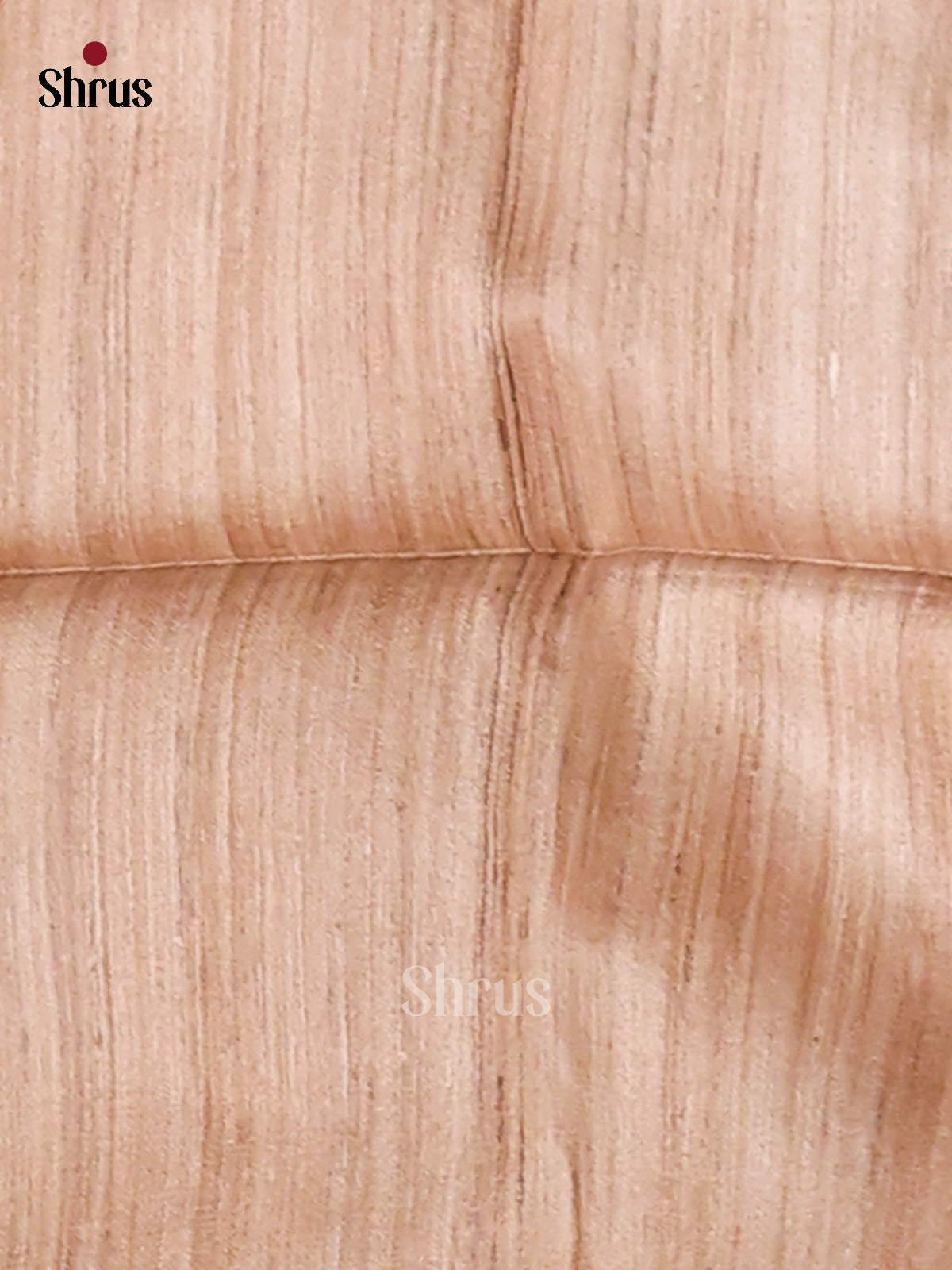 Beige(Single Tone) - Tussar Saree - Shop on Shrus.com