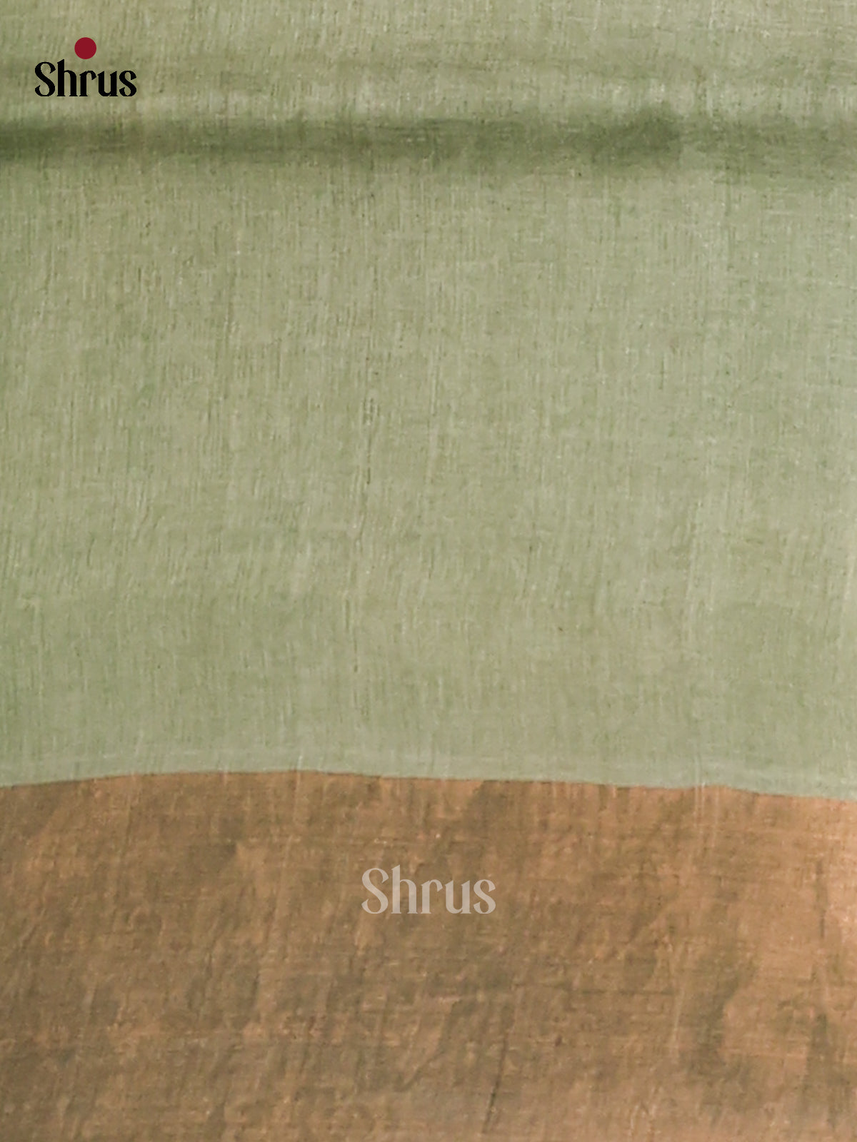Pastel Green(Single Tone)- Tussar Saree - Shop on Shrus.com