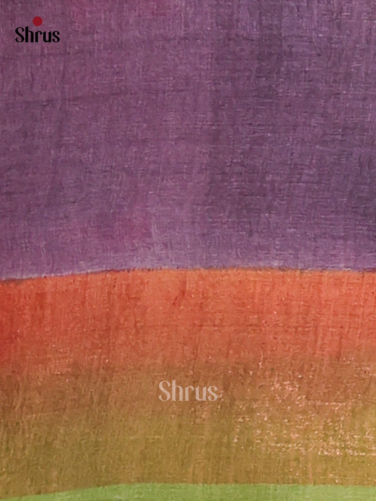 Violet & Blue - Tussar Saree - Shop on Shrus.com