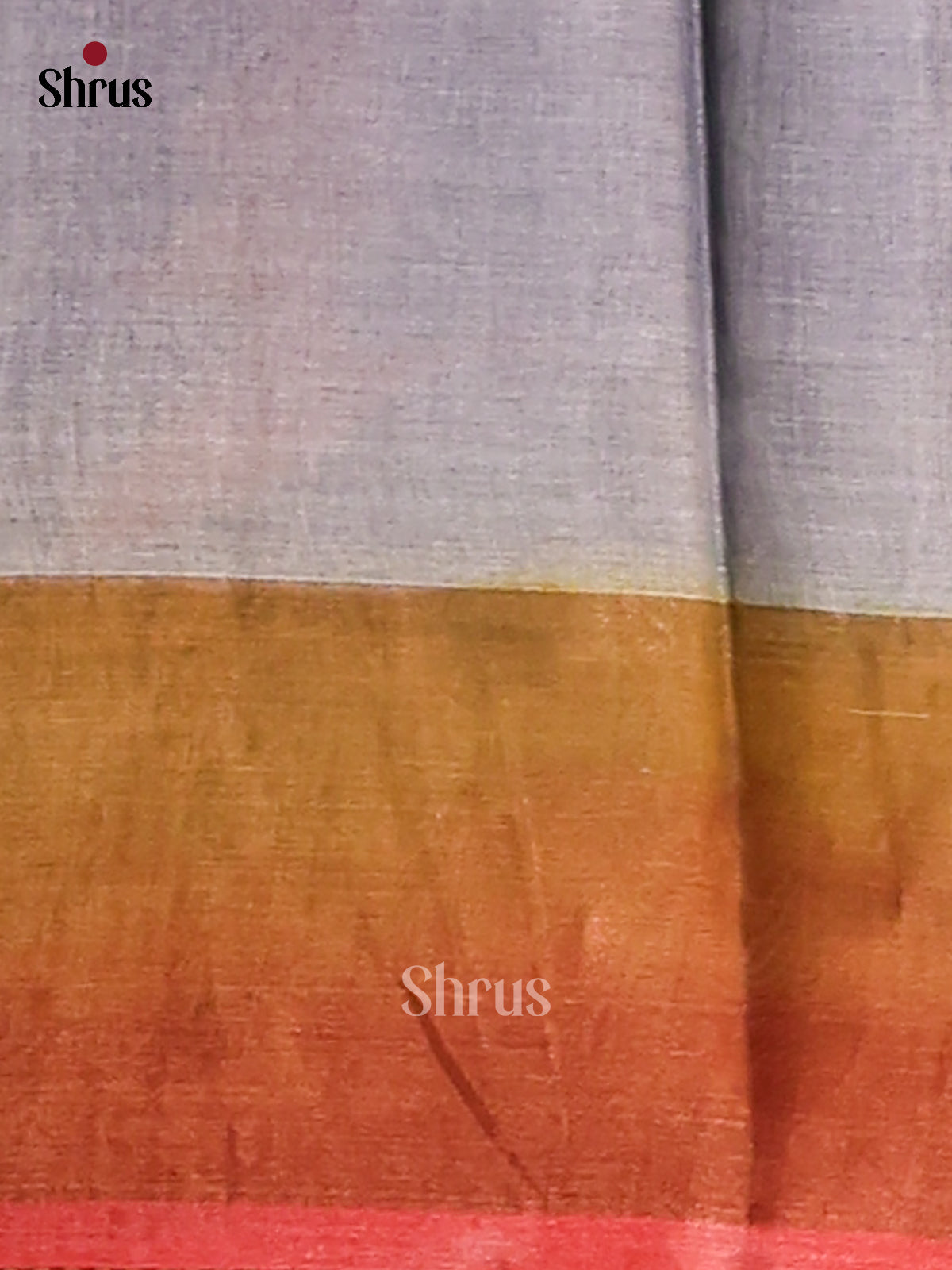 Grey & Black- Tussar Saree - Shop on Shrus.com