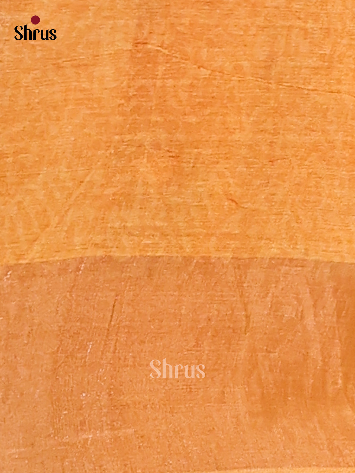 Brown & Mustard- Tussar Saree - Shop on Shrus.com