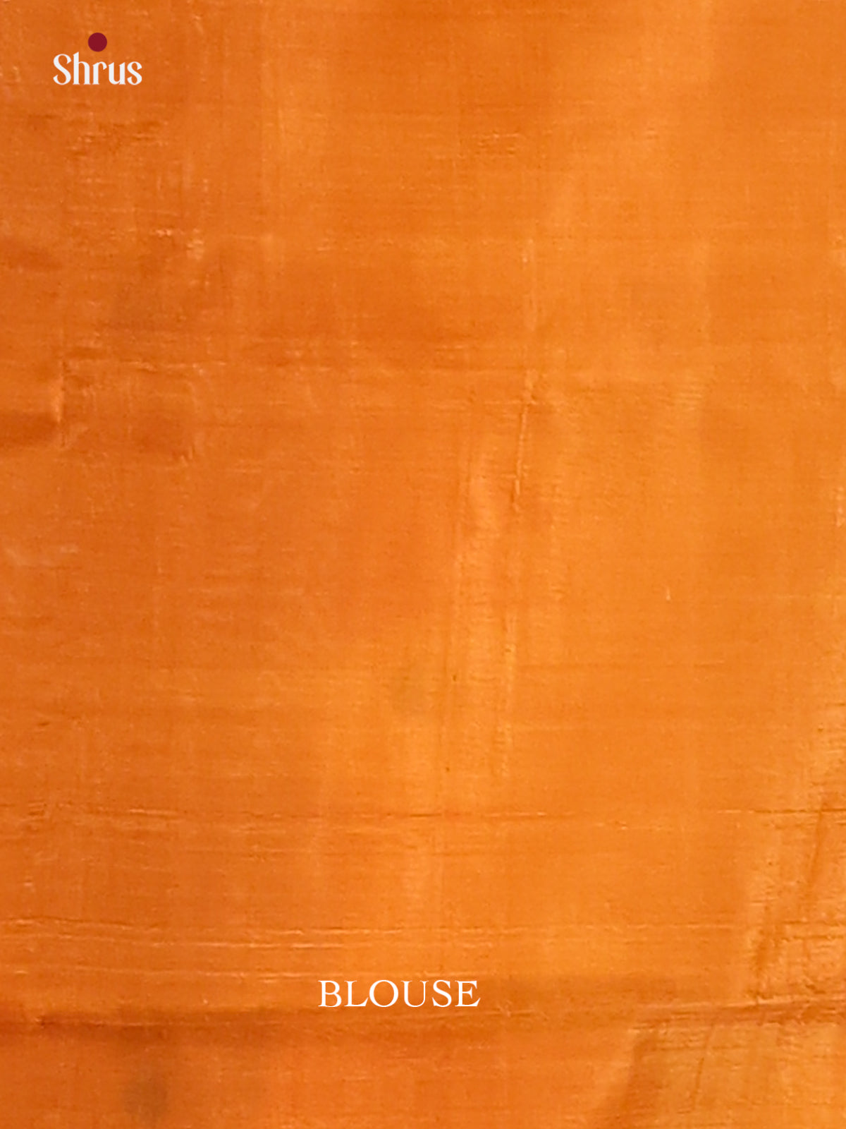 Jamun & Orange- Banana Pith Saree - Shop on Shrus.com