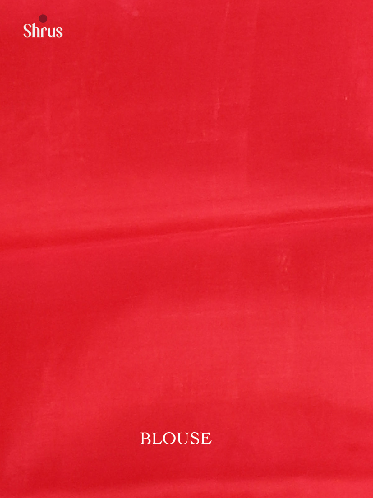 Blue & Red- Banana Pith Saree - Shop on Shrus.com