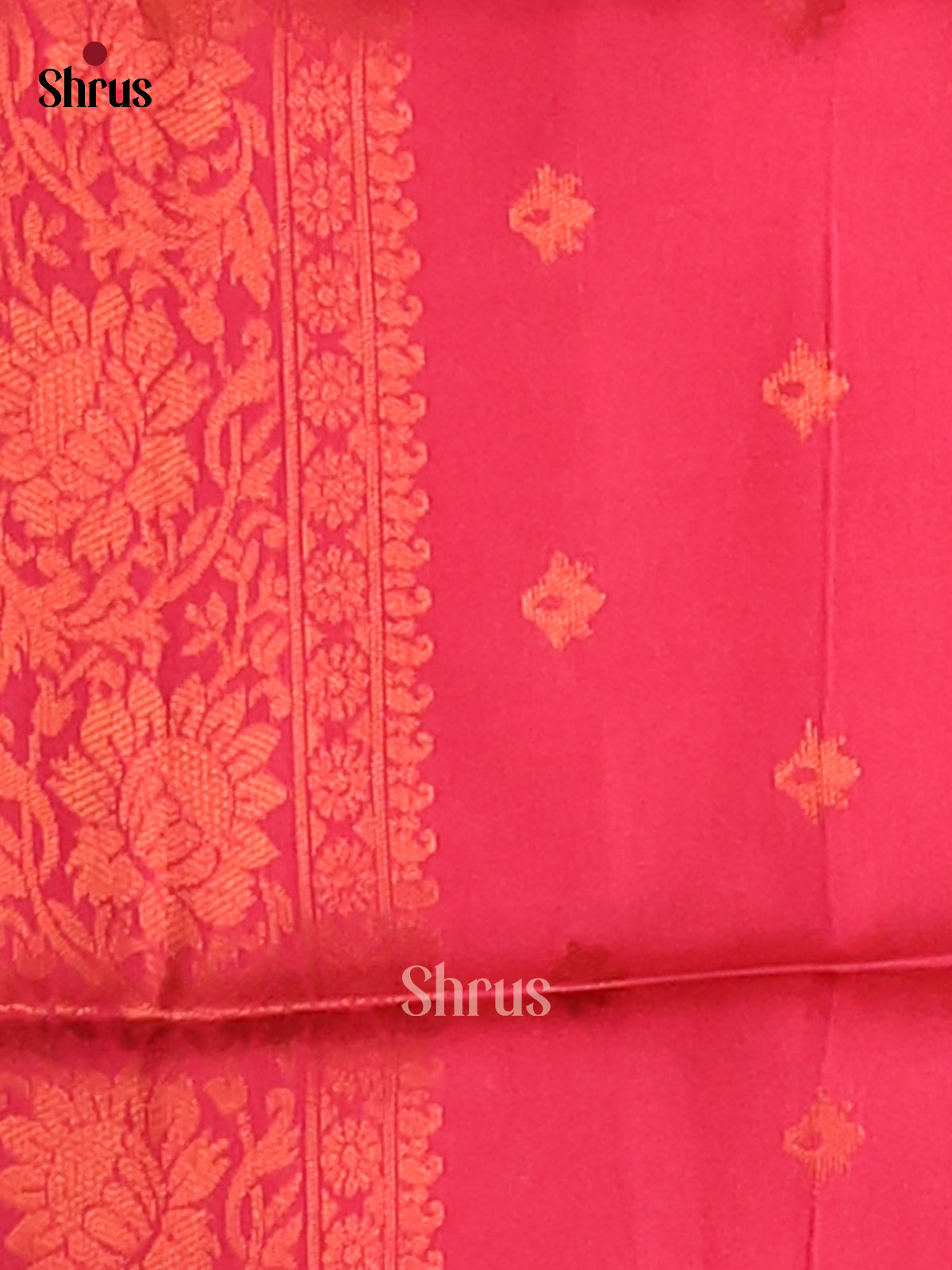 Blue - Semi Softsilk Saree - Shop on Shrus.com