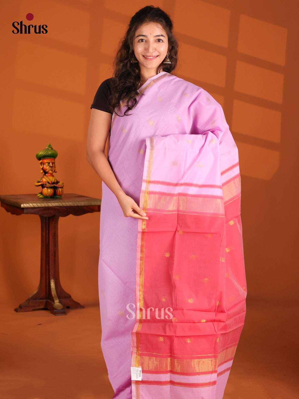 DES31472- Semi Maheshwari Saree - Shop on Shrus.com
