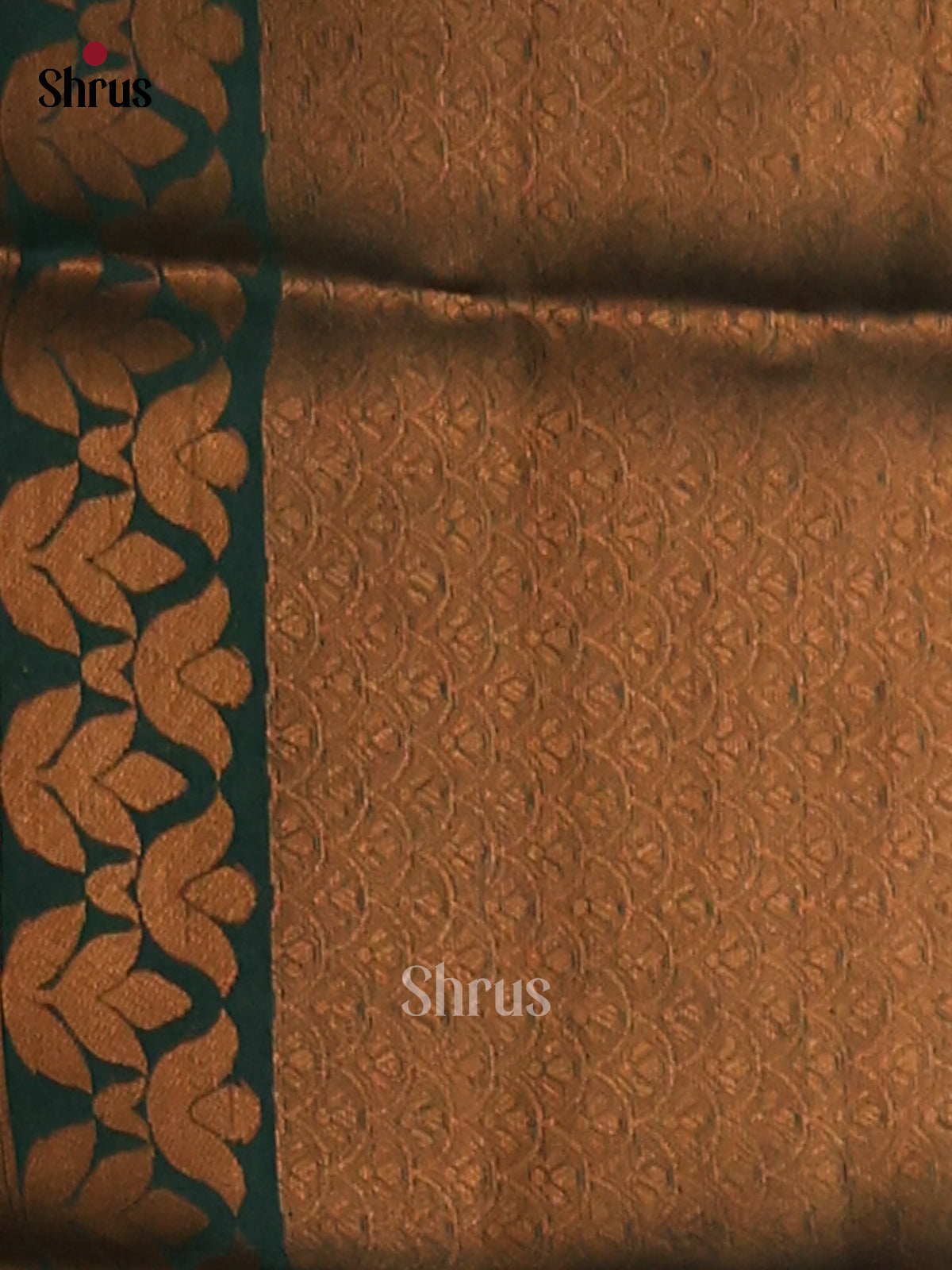 Mustardy Green & Green - Semi Softsilk Saree - Shop on Shrus.com