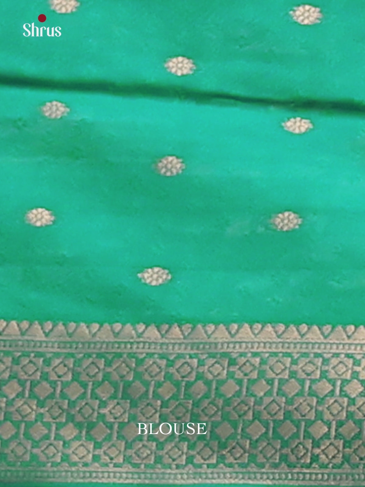 Green - Semi Softsilk Saree - Shop on Shrus.com