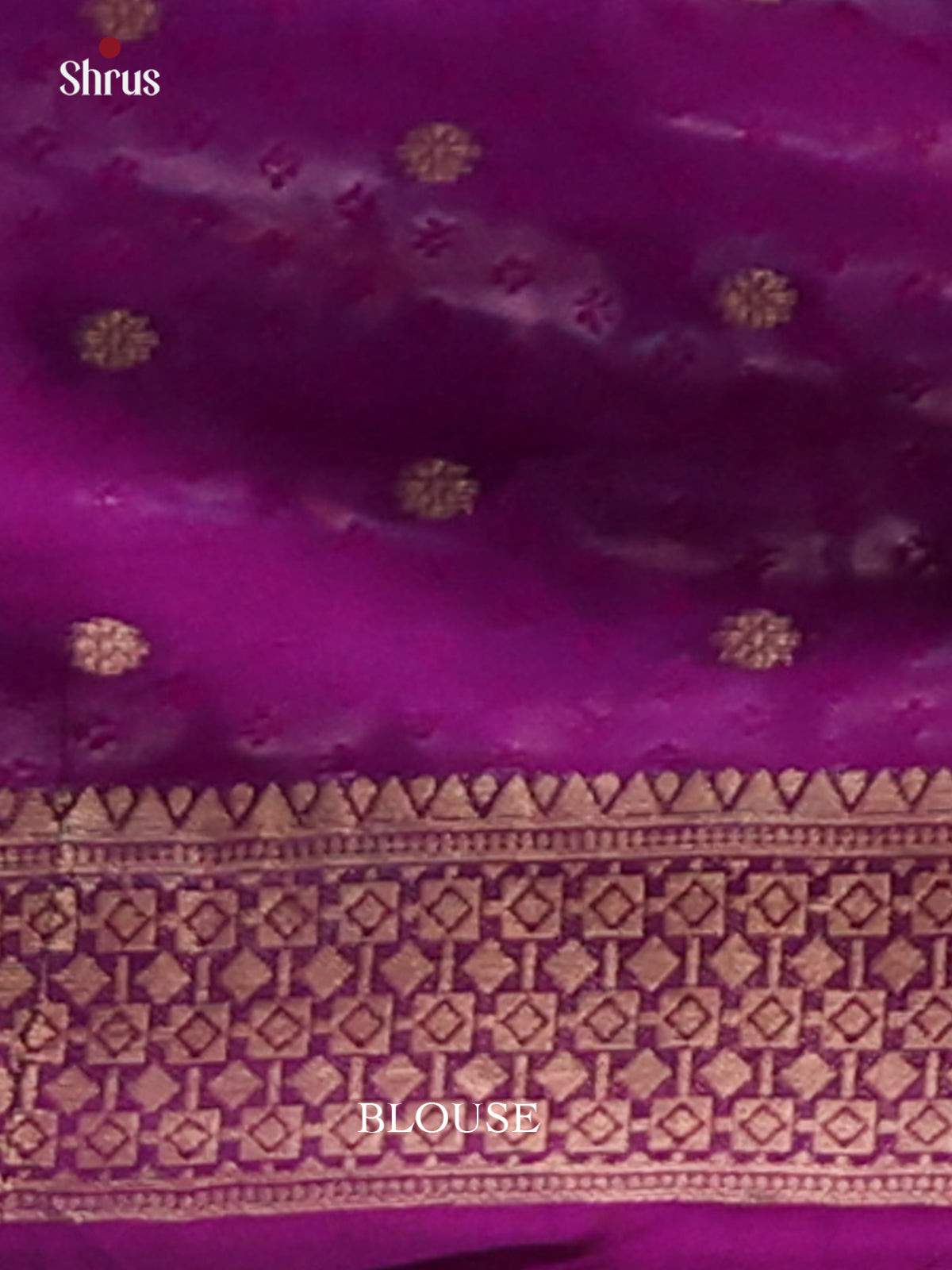 Violet - Semi Softsilk Saree - Shop on Shrus.com