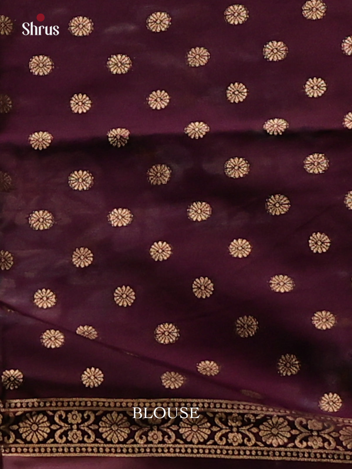 Jamun- Semi Softsilk Saree - Shop on Shrus.com