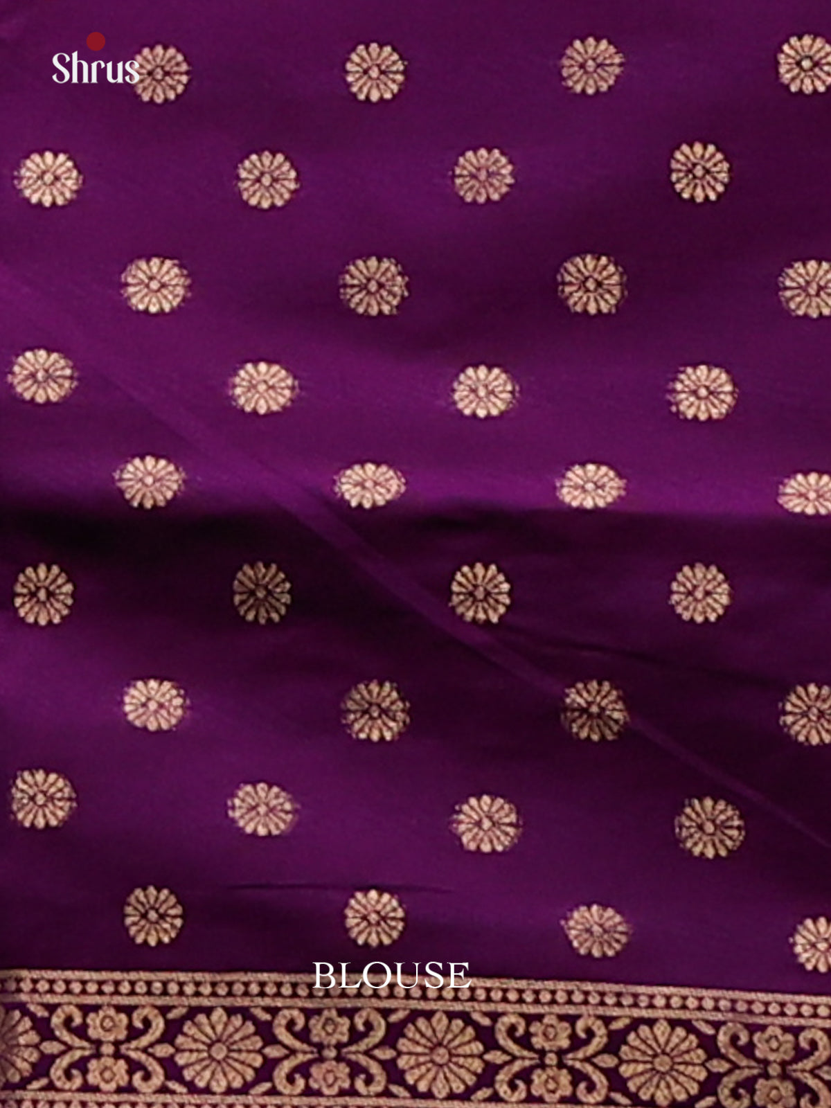 Violet - Semi Softsilk Saree - Shop on Shrus.com