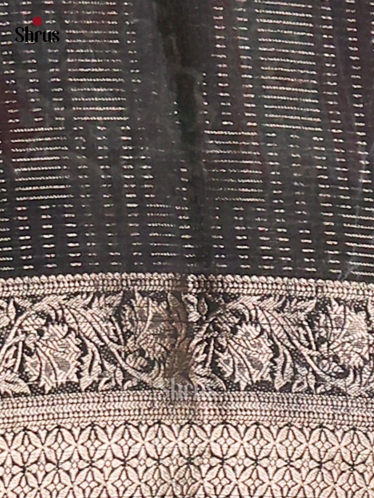 Grey- Semi Mysore silk saree - Shop on Shrus.com