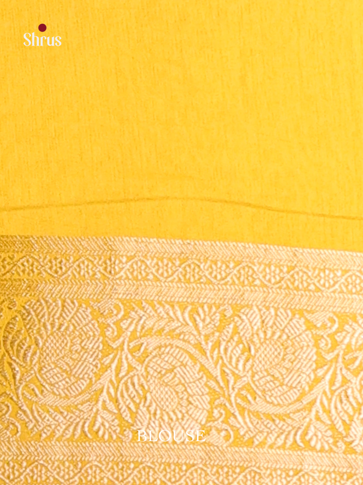 Purple & Yellow - Semi Dola silk Saree - Shop on Shrus.com