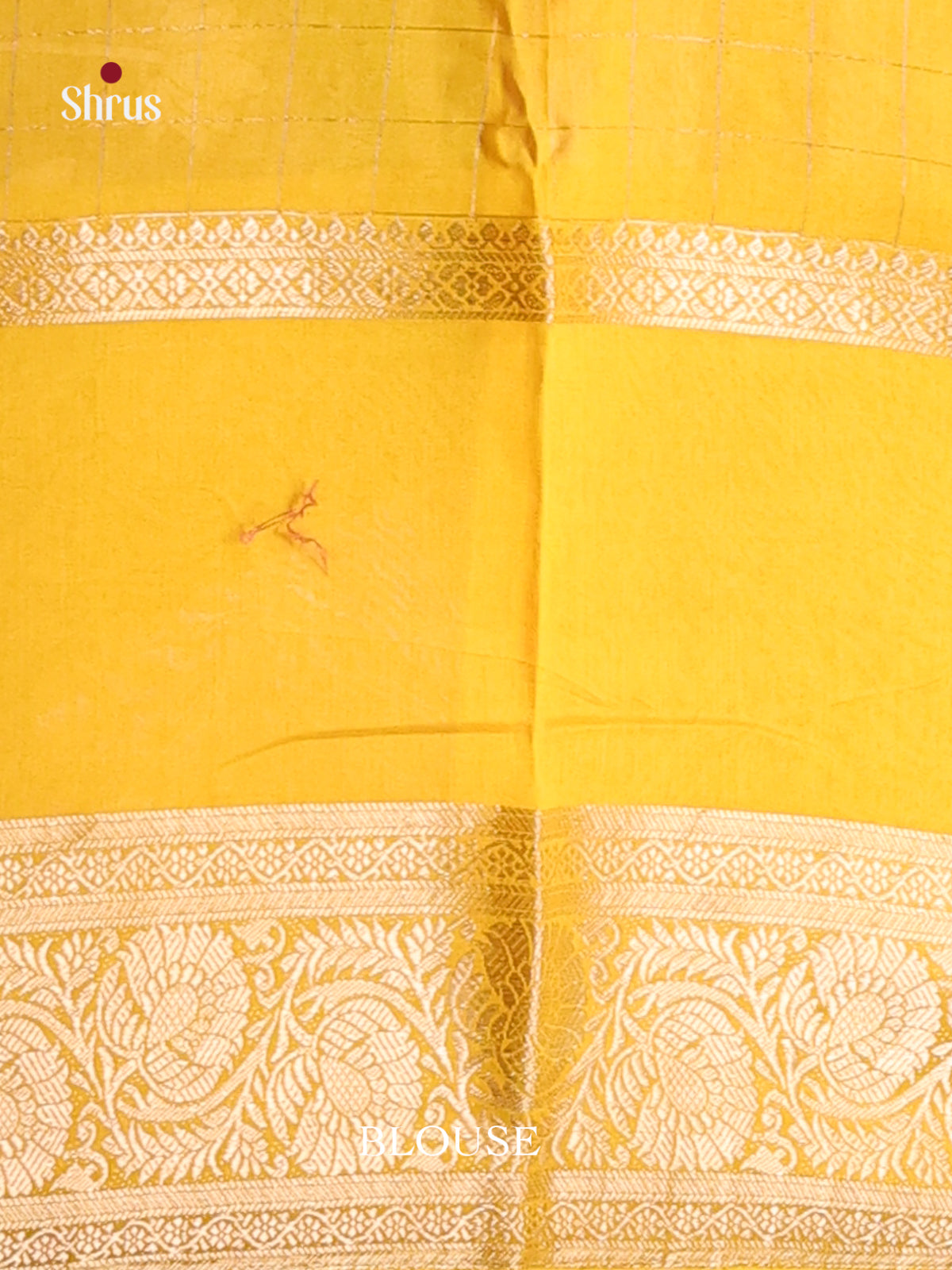 Violet & Yellow - Semi Dola silk Saree - Shop on Shrus.com
