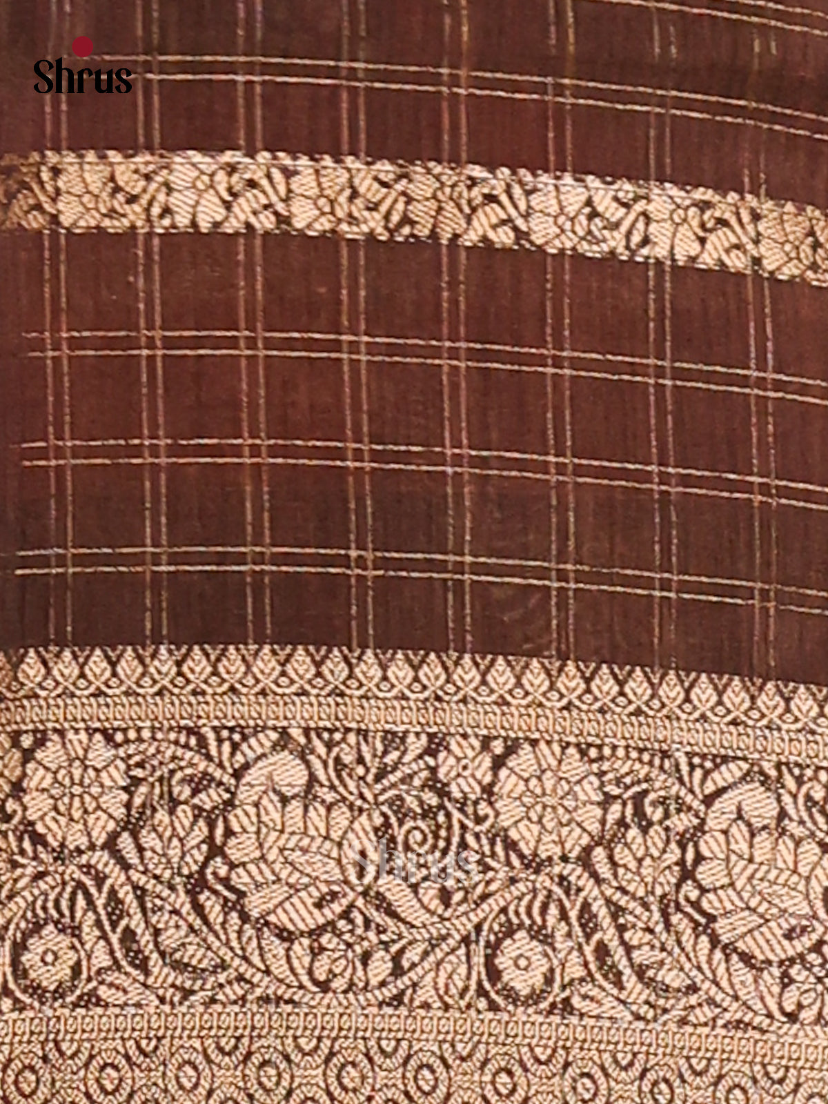 DFS02221 - Jute Print Saree - Shop on Shrus.com