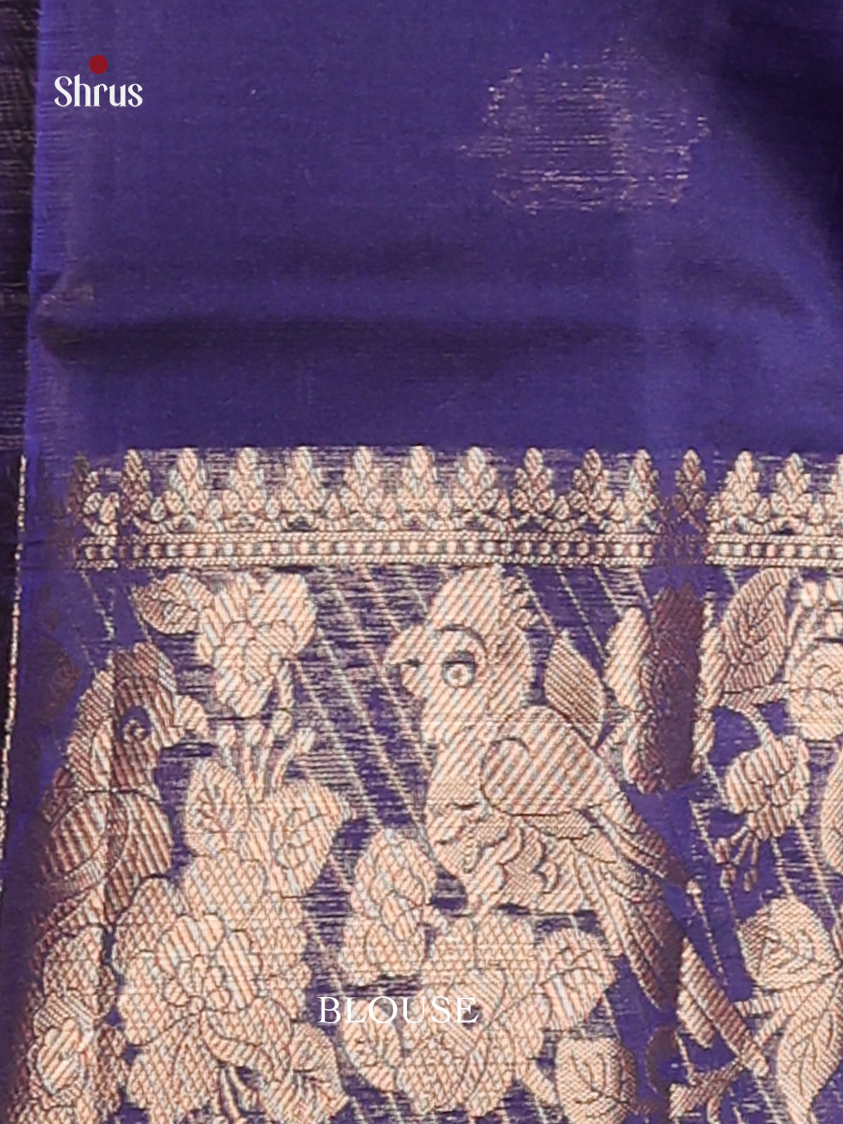 Blue - Semi Kota Saree - Shop on Shrus.com