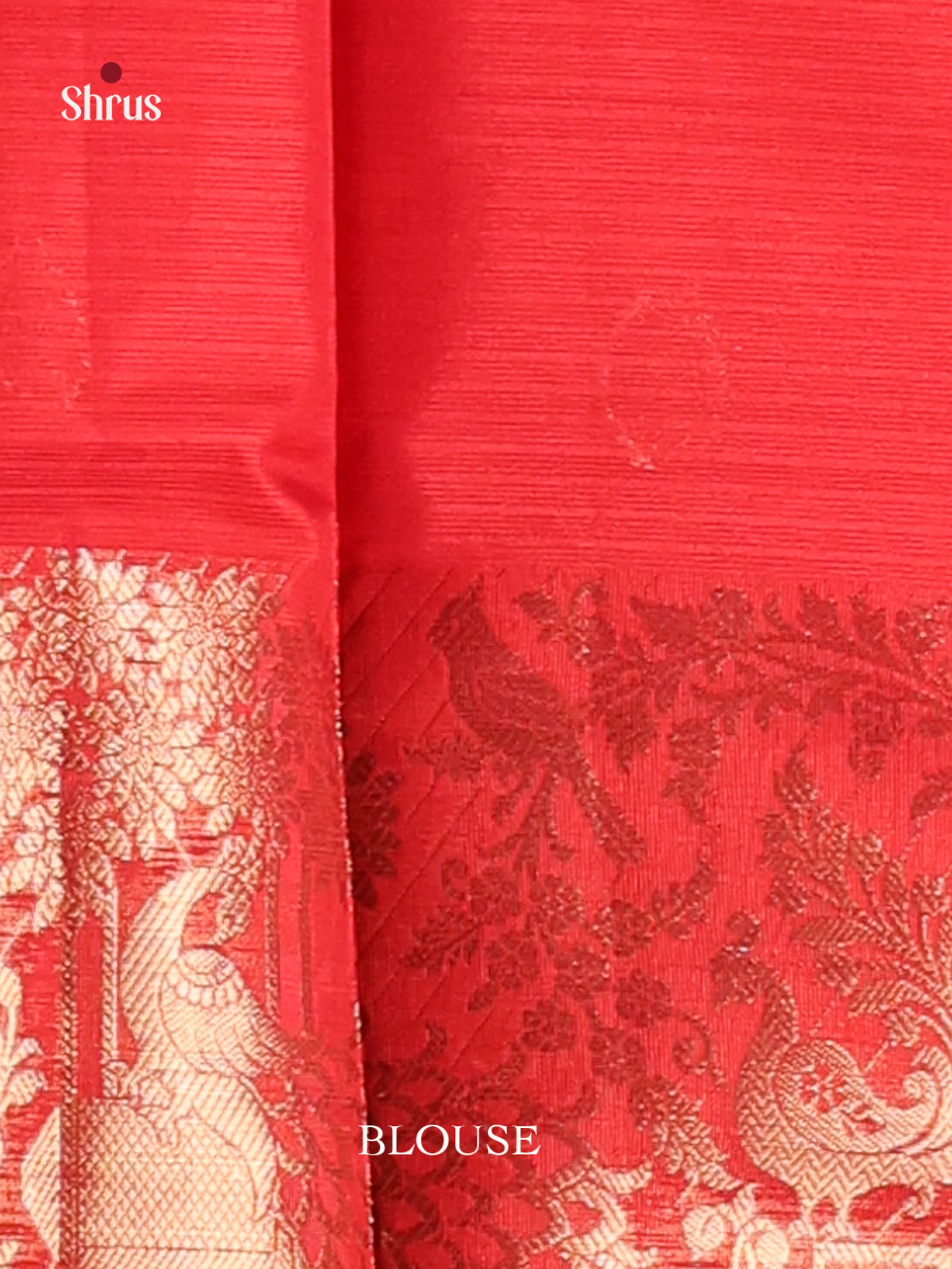 Red- Semi Kota Saree - Shop on Shrus.com