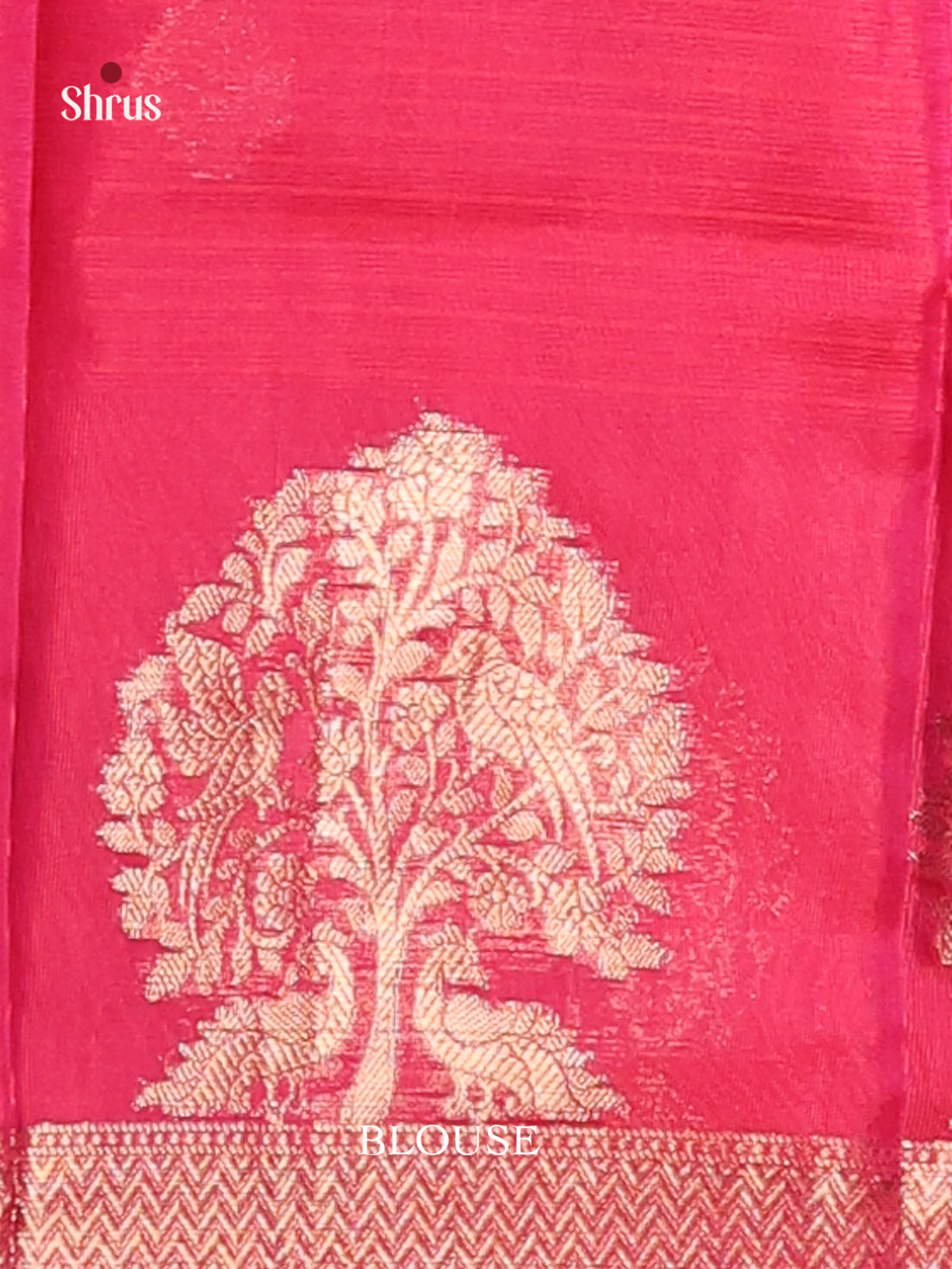 Pink- Semi Kota Saree - Shop on Shrus.com