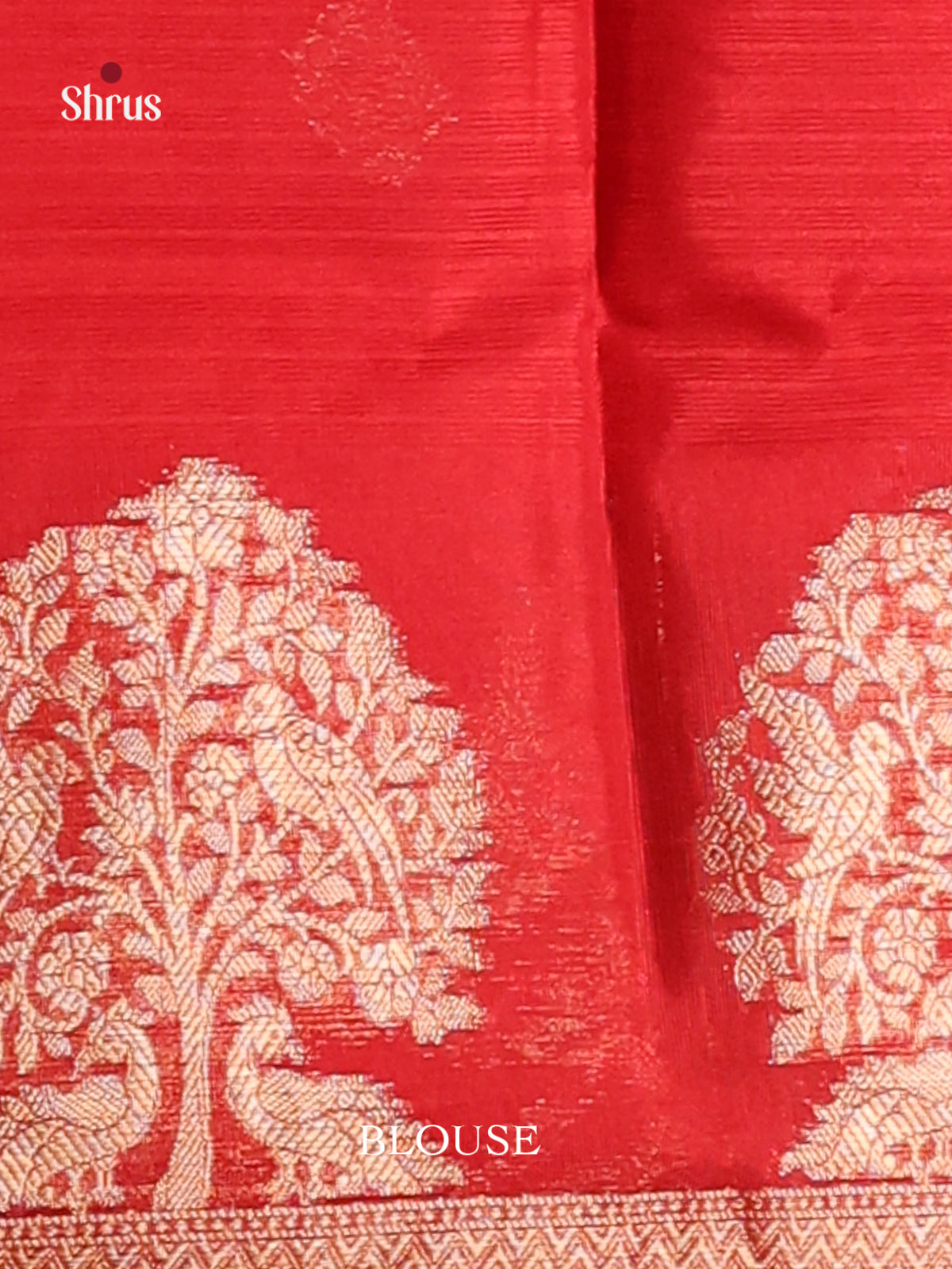 Red - Semi Kota Saree - Shop on Shrus.com