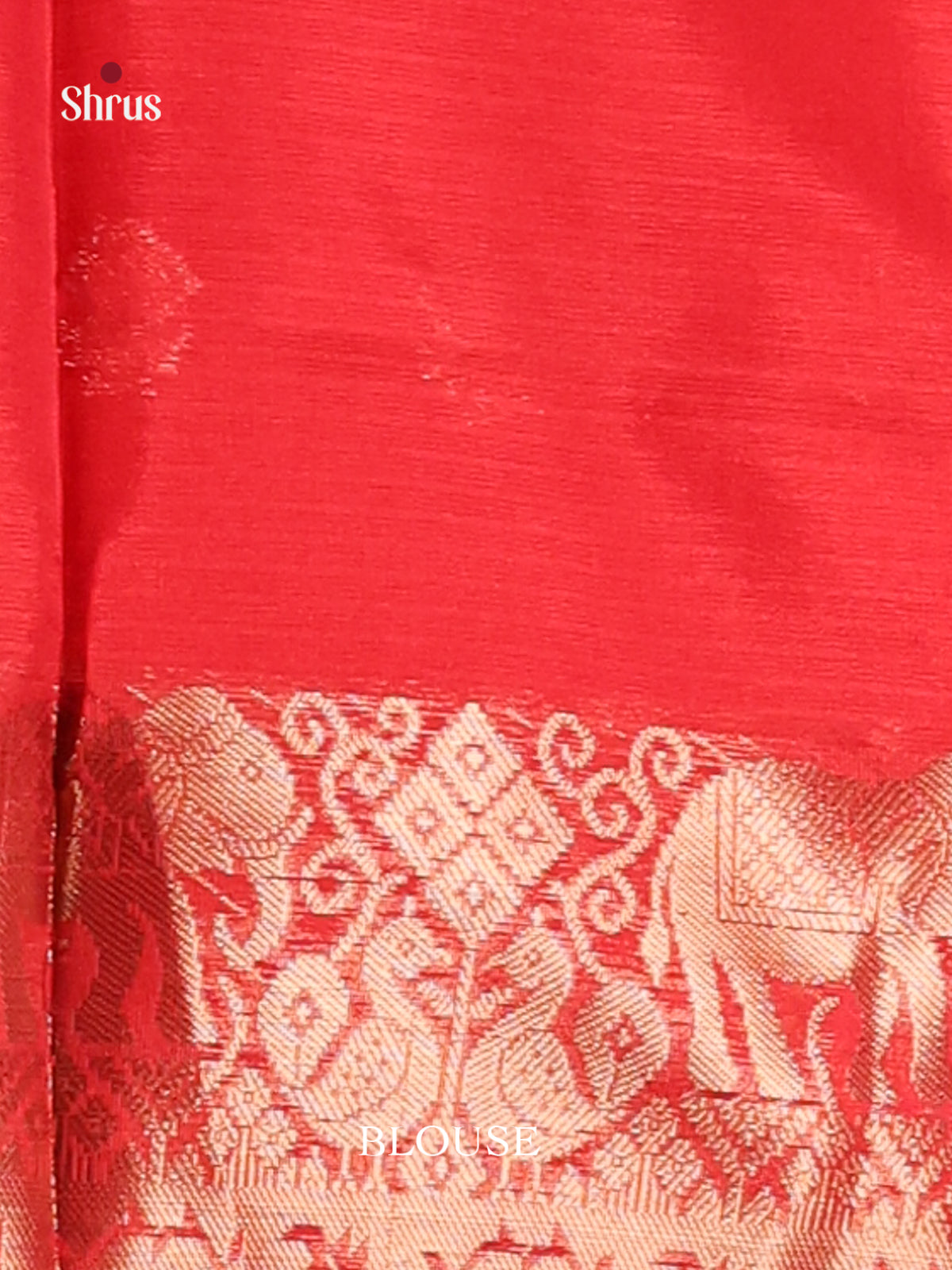 Red - Semi Kota Saree - Shop on Shrus.com