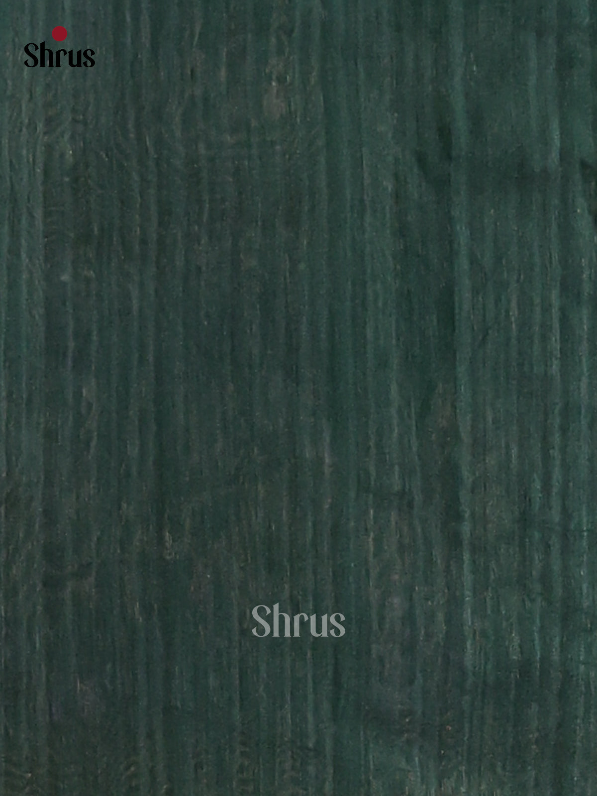 Dark Green - Semi Jute Saree - Shop on Shrus.com