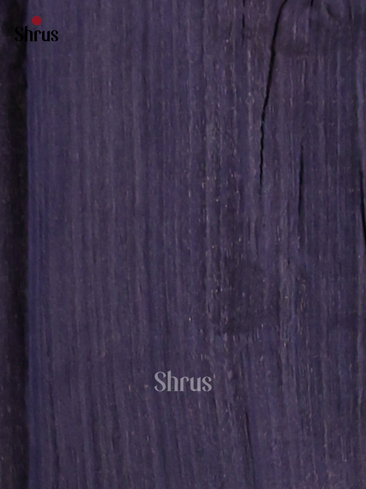 Blue- Semi Jute Saree - Shop on Shrus.com