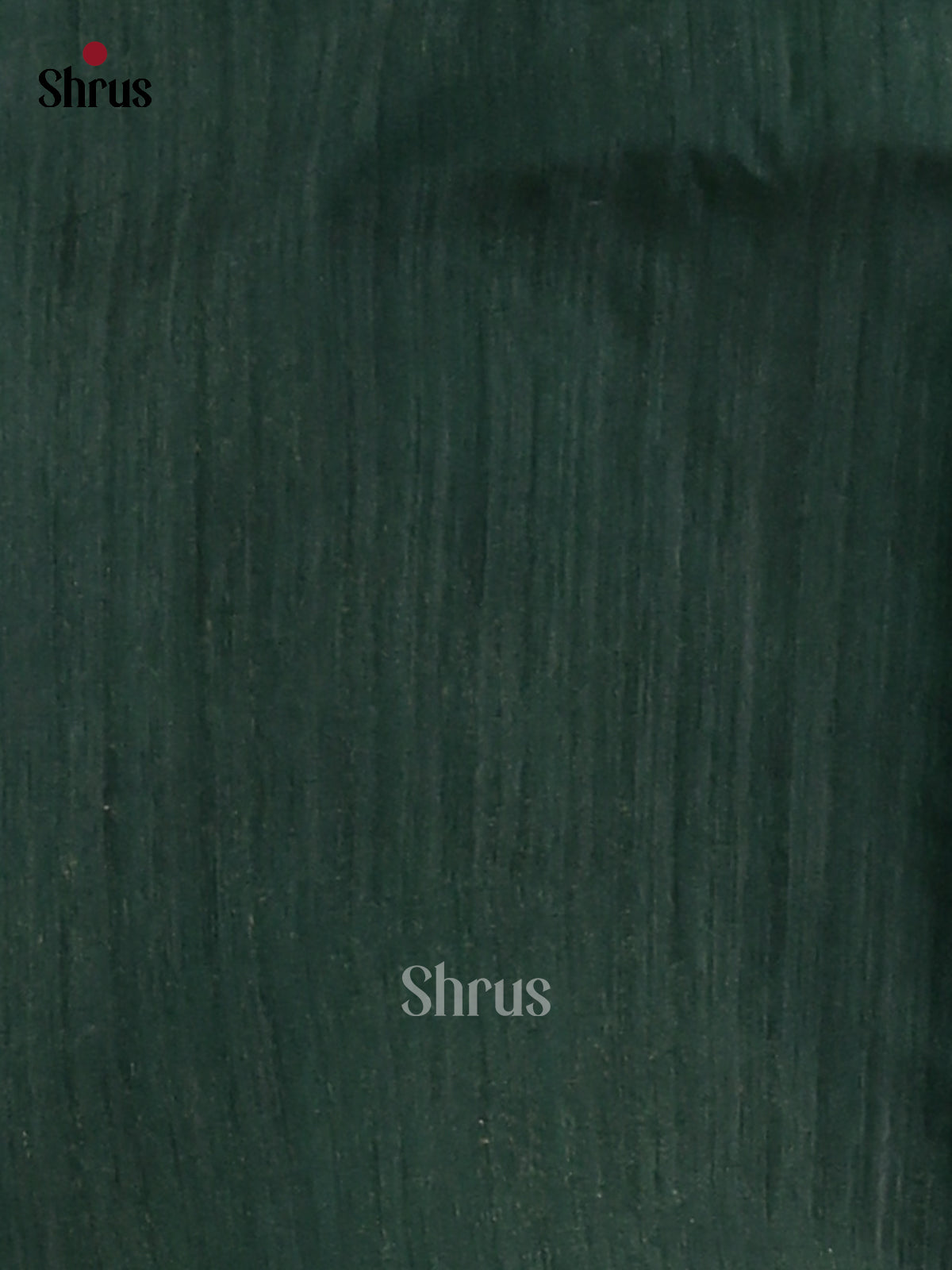 Dark Green- Semi Jute Saree - Shop on Shrus.com