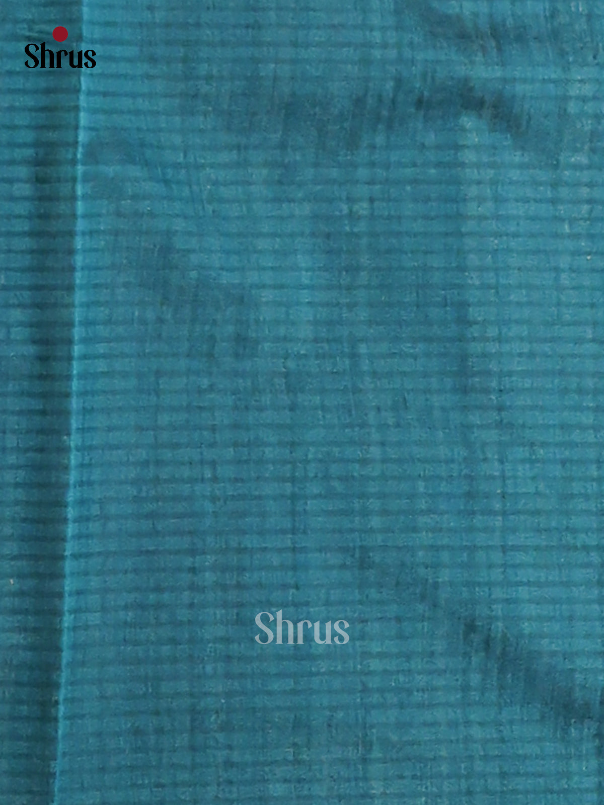 Blue - Semi Jute Saree - Shop on Shrus.com