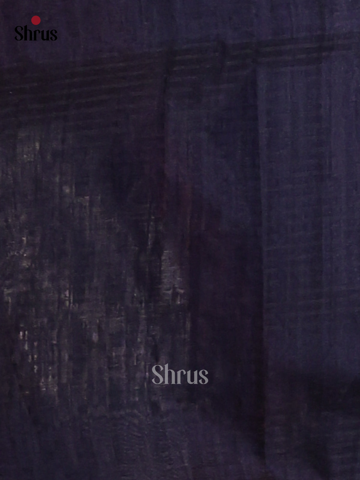 Blue- Semi Jute Saree - Shop on Shrus.com