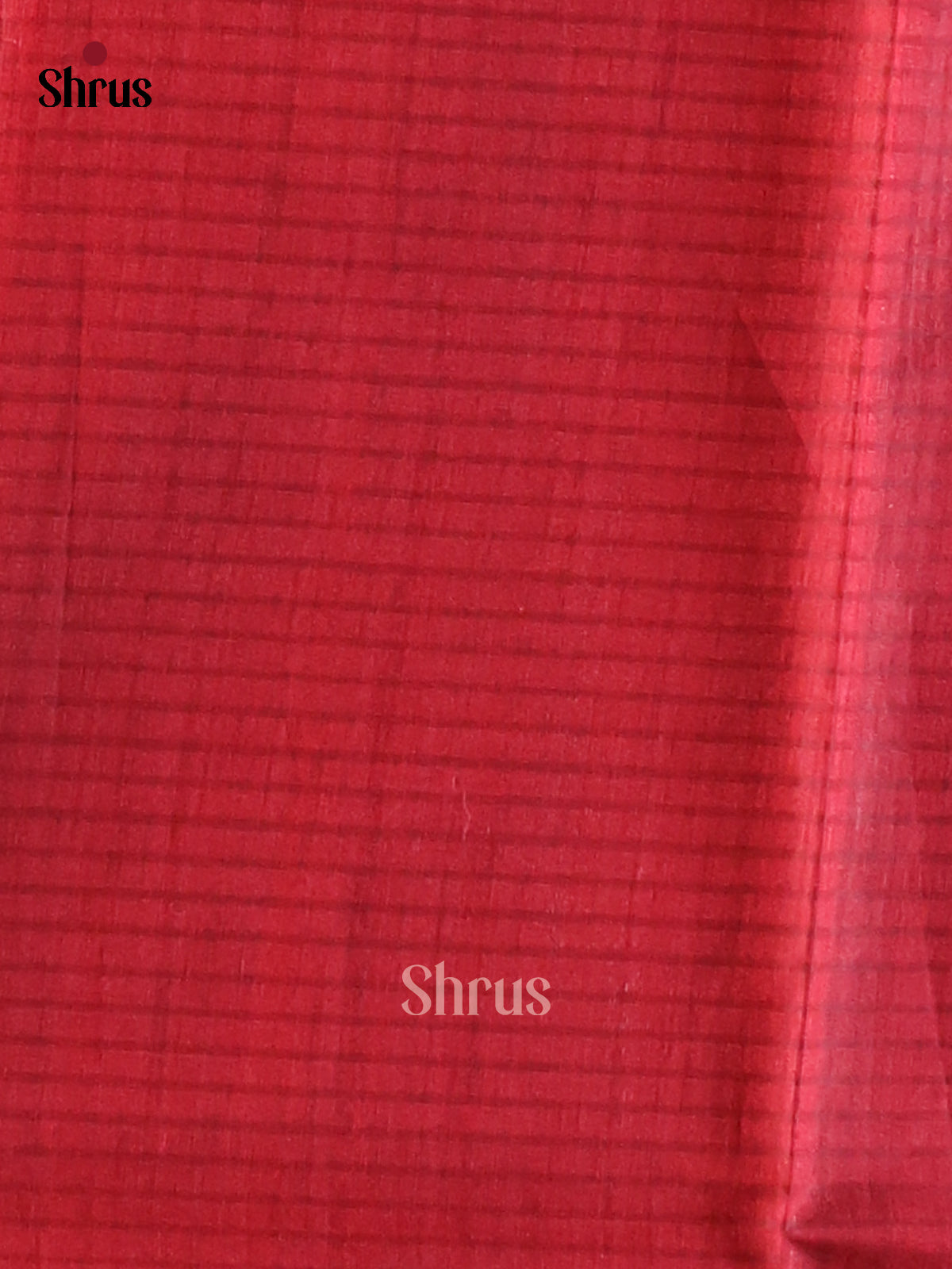 Maroon- Semi Jute Saree - Shop on Shrus.com