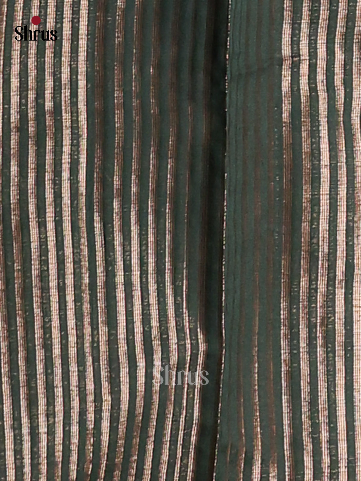 Peacock Green- Semi Jute Saree - Shop on Shrus.com