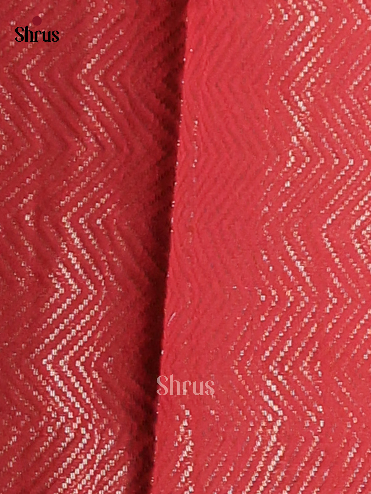 Maroon - Semi Jute Saree - Shop on Shrus.com