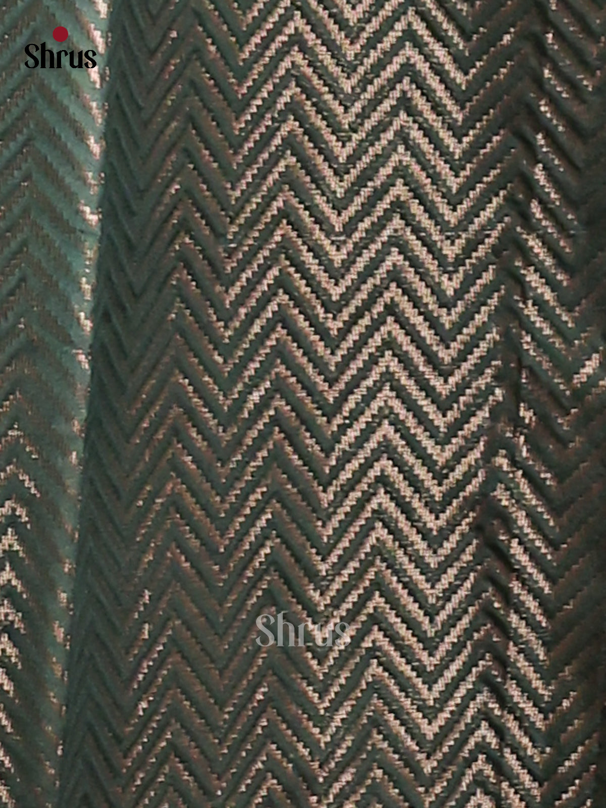 Green - Semi Jute Saree - Shop on Shrus.com