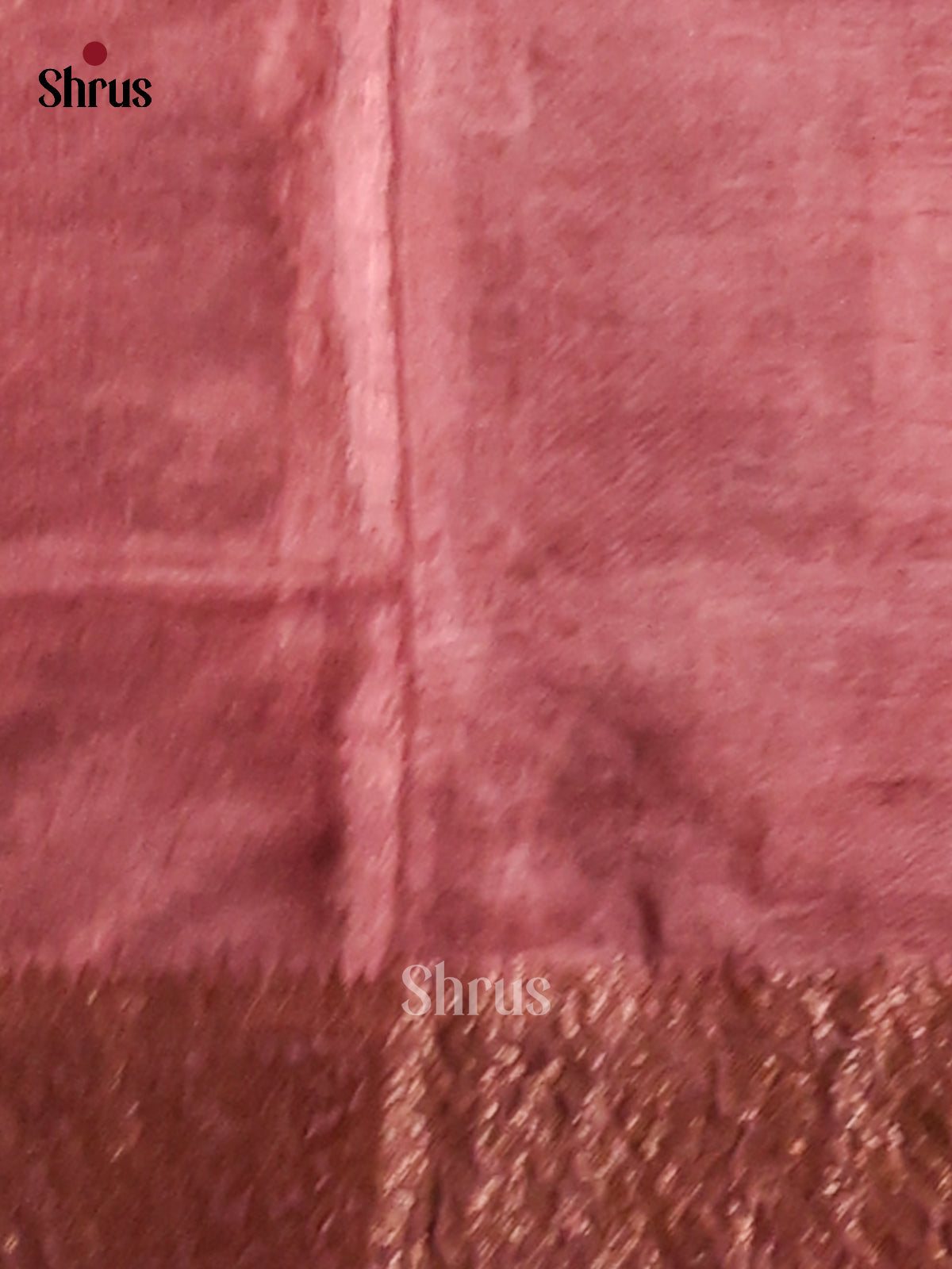 Onion Peel & Brown - Tussar Saree - Shop on Shrus.com