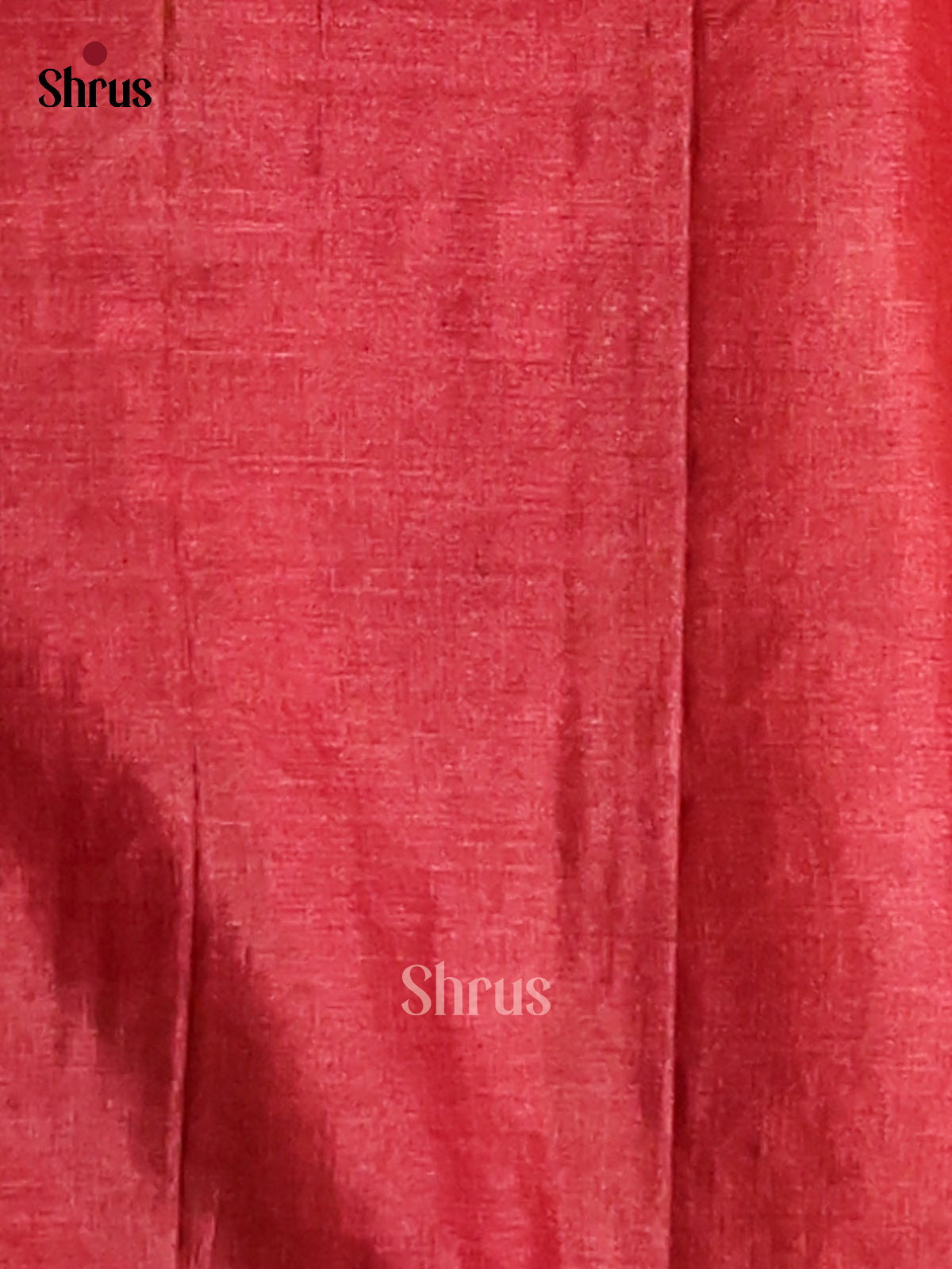 Mustard & Maroon - Tussar Saree-1