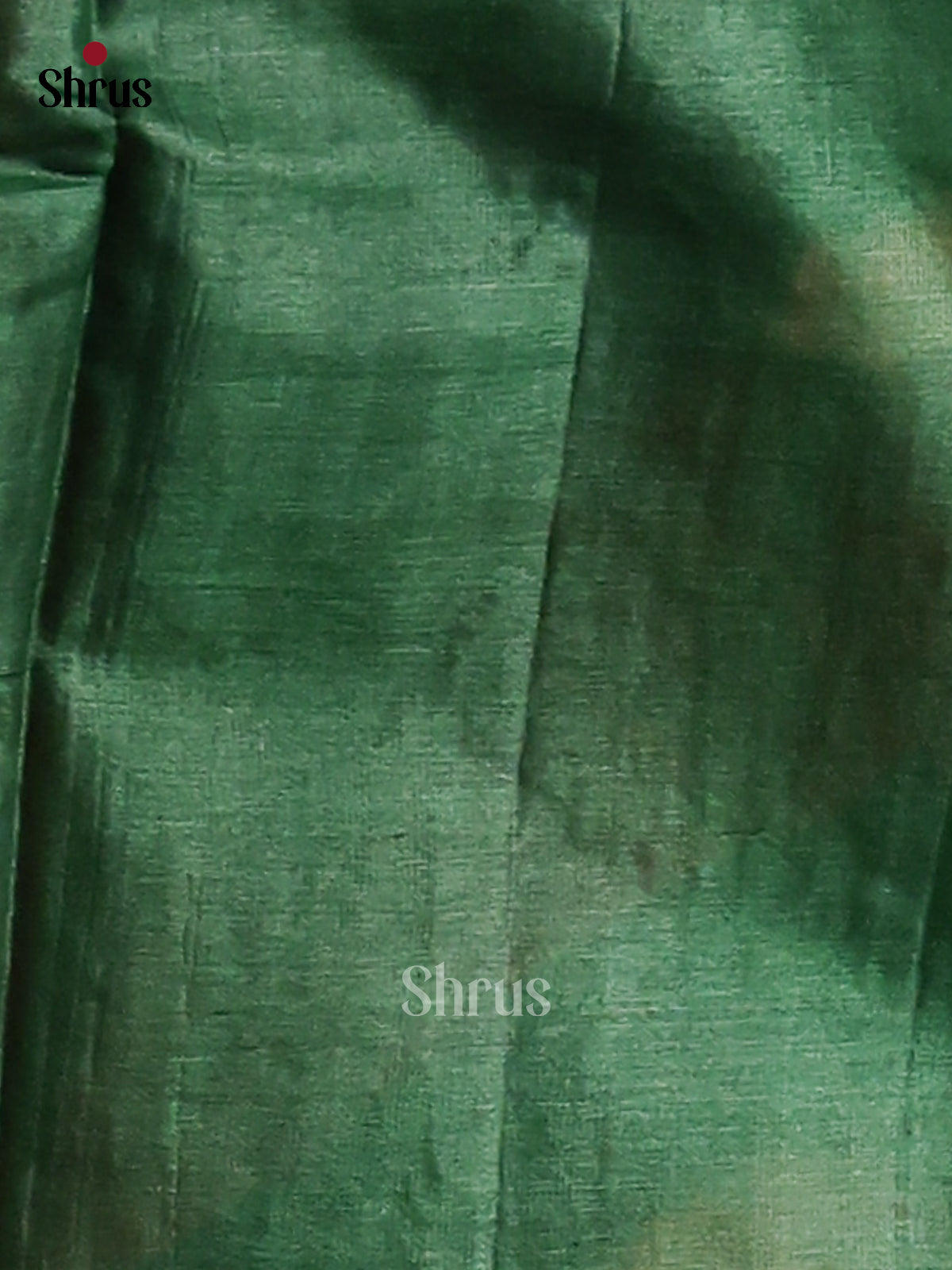 Pink & Green - Tussar Saree-1