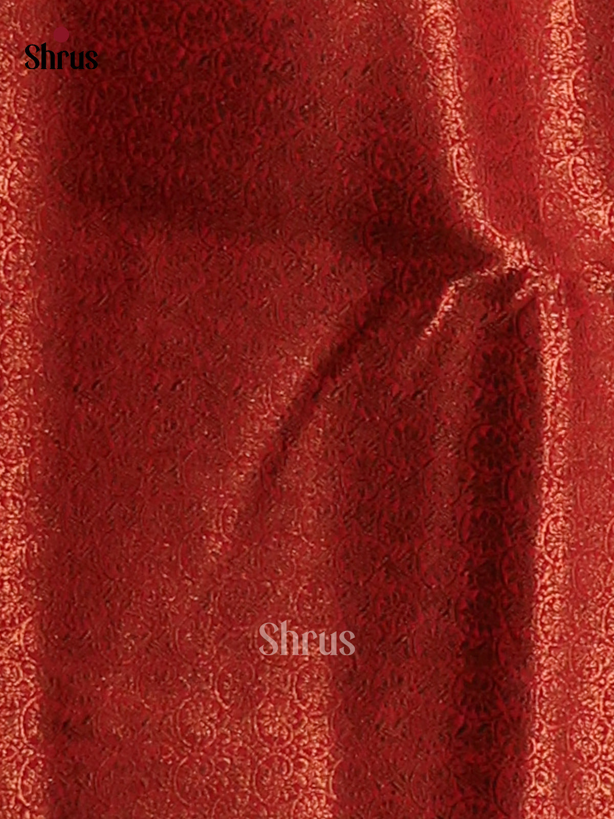 Green & Red- Semi Jute Saree - Shop on Shrus.com