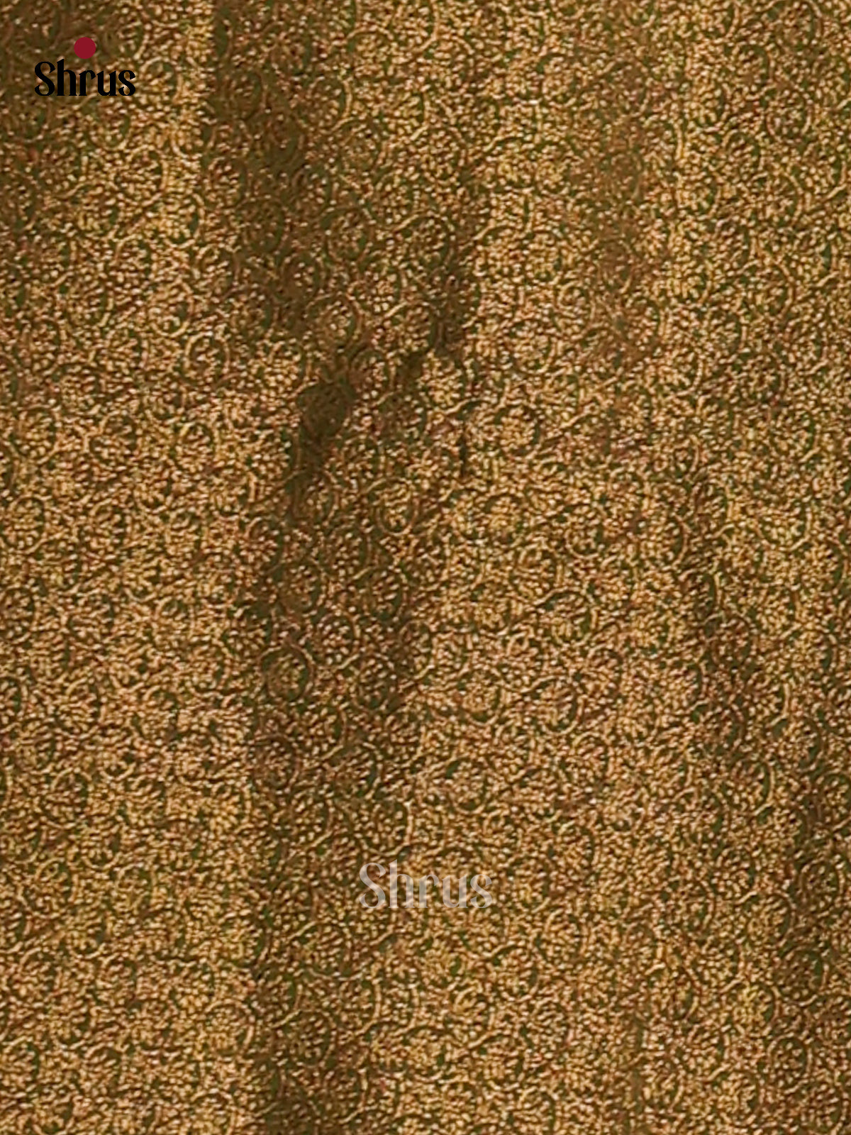 Red & Green - Semi Jute Saree - Shop on Shrus.com