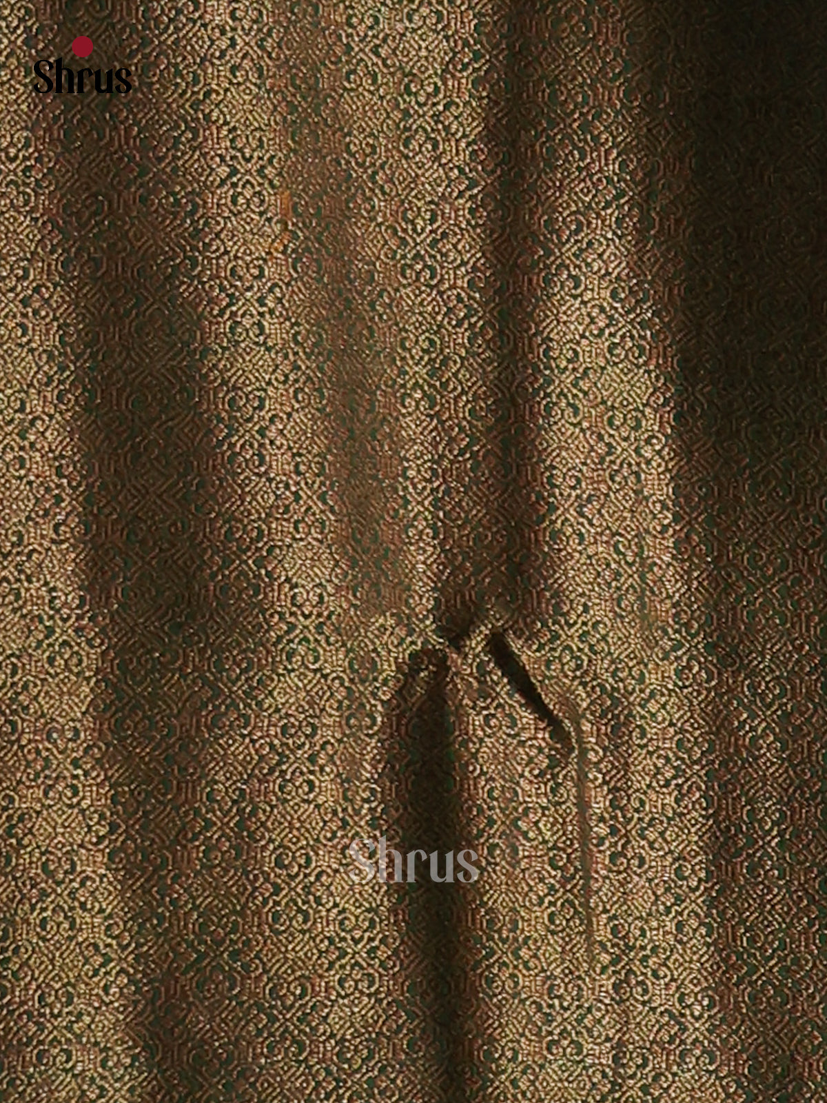 Mustard & Green - Semi Jute Saree - Shop on Shrus.com