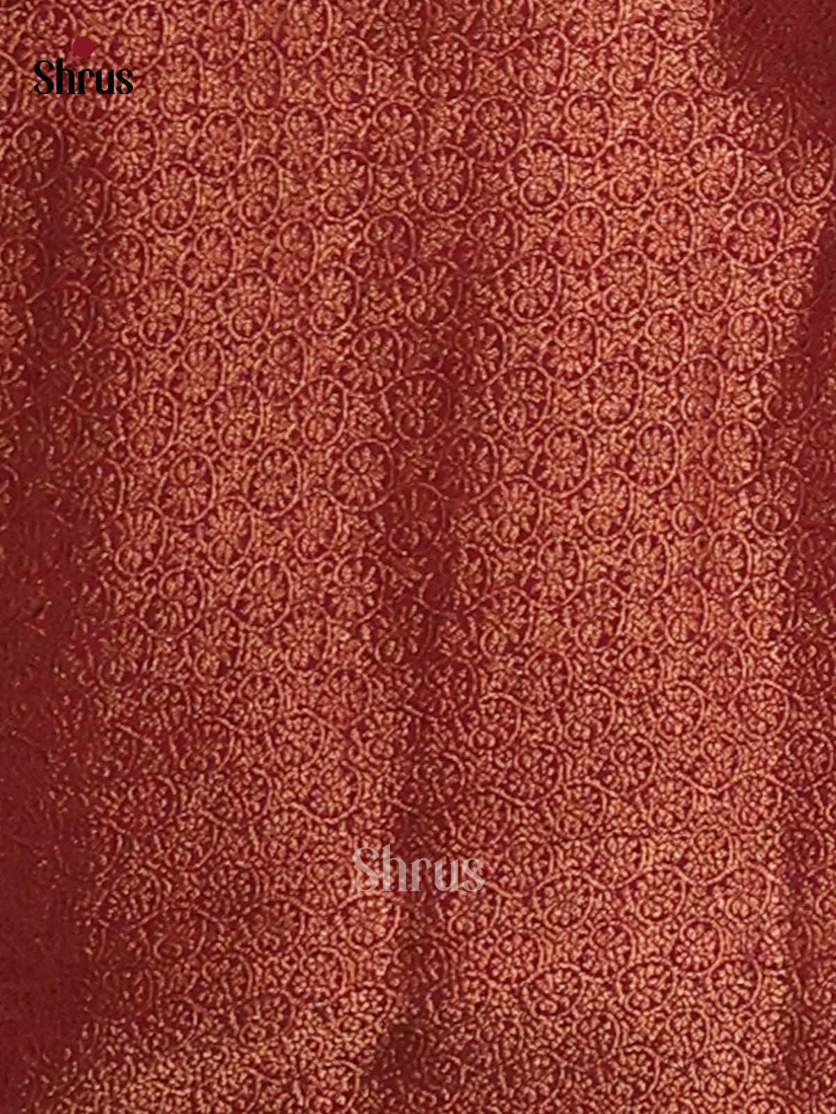 Blue & Maroon- Semi Jute Saree - Shop on Shrus.com