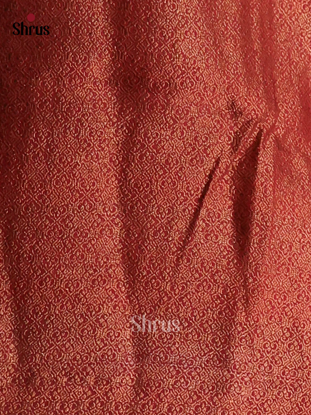 Beige & Maroon- Semi Jute Saree - Shop on Shrus.com