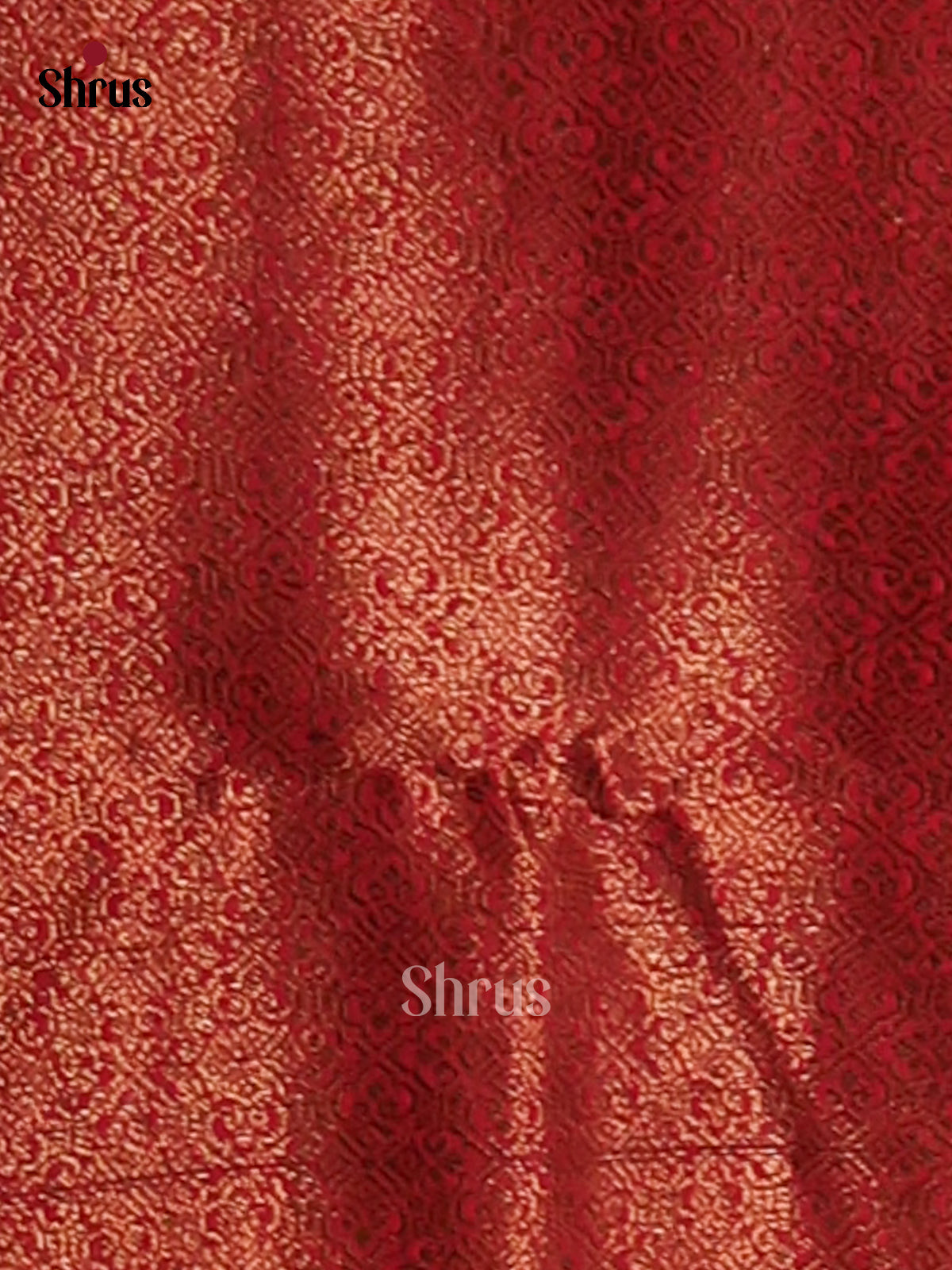 Green & Maroon - Semi Jute Saree - Shop on Shrus.com