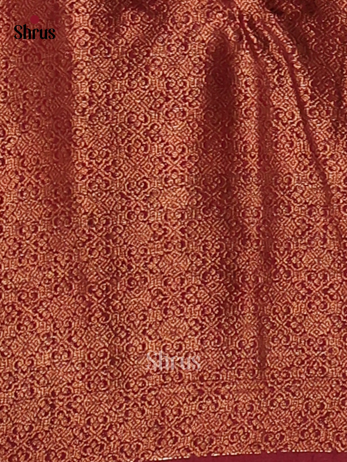 Green & Maroon - Semi Jute Saree - Shop on Shrus.com