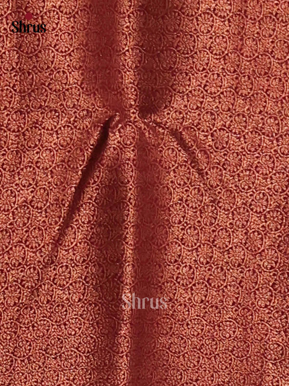 Green & Maroon - Semi Jute Saree - Shop on Shrus.com