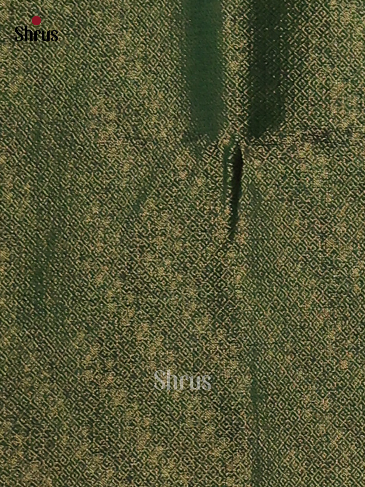 Purple & Green - Semi Jute Saree - Shop on Shrus.com